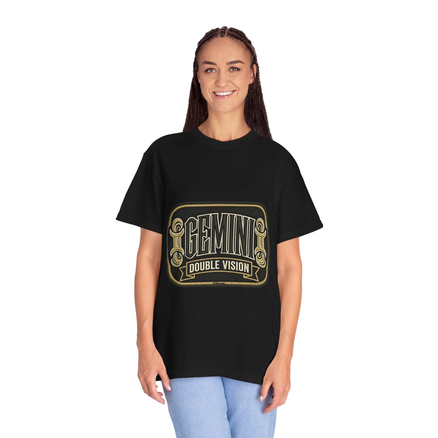 Gemini Double Vision T-Shirt — Zodiac Twin Graphic Tee