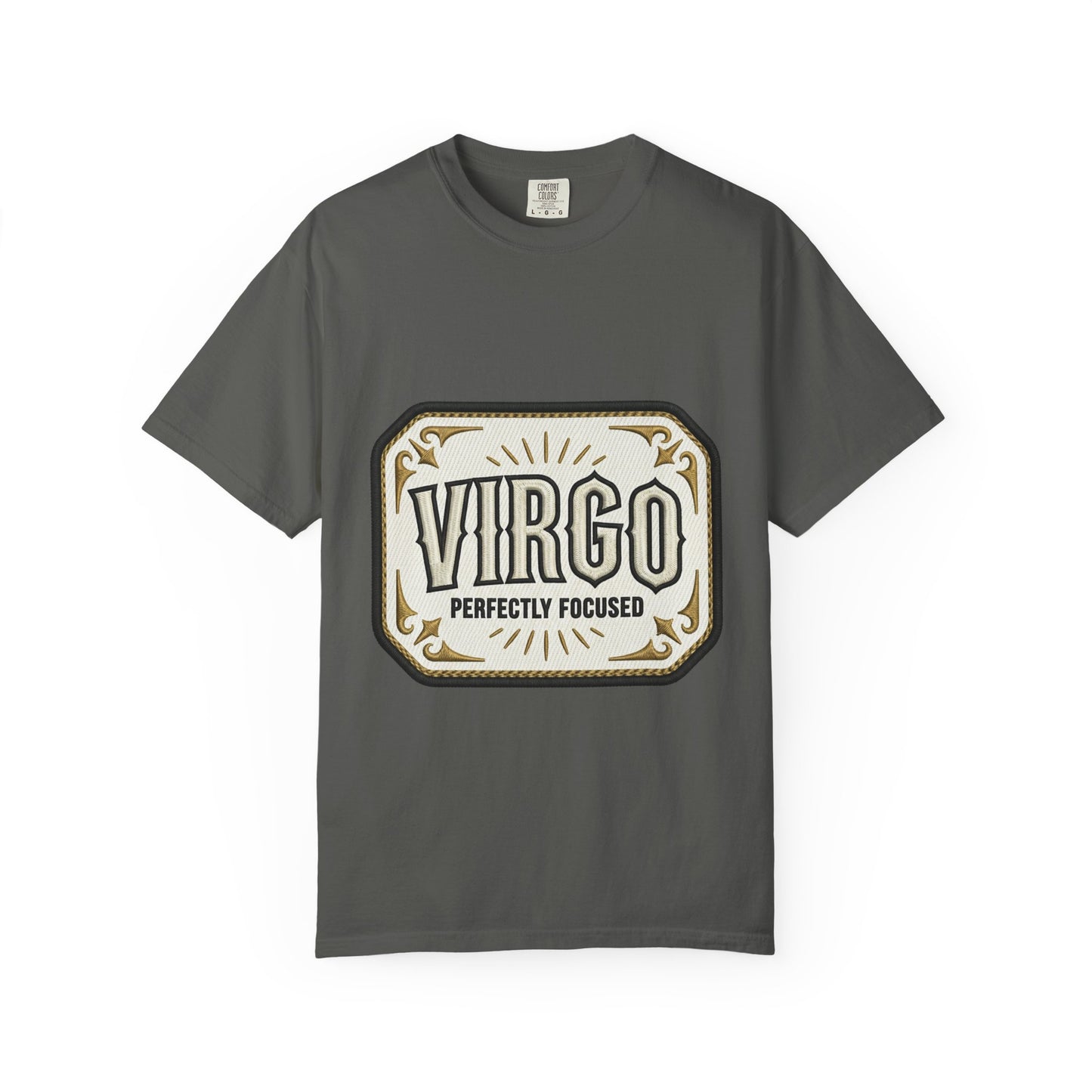 Virgo "Perfectly Focused" Zodiac T-Shirt — Vintage Astrology Tee
