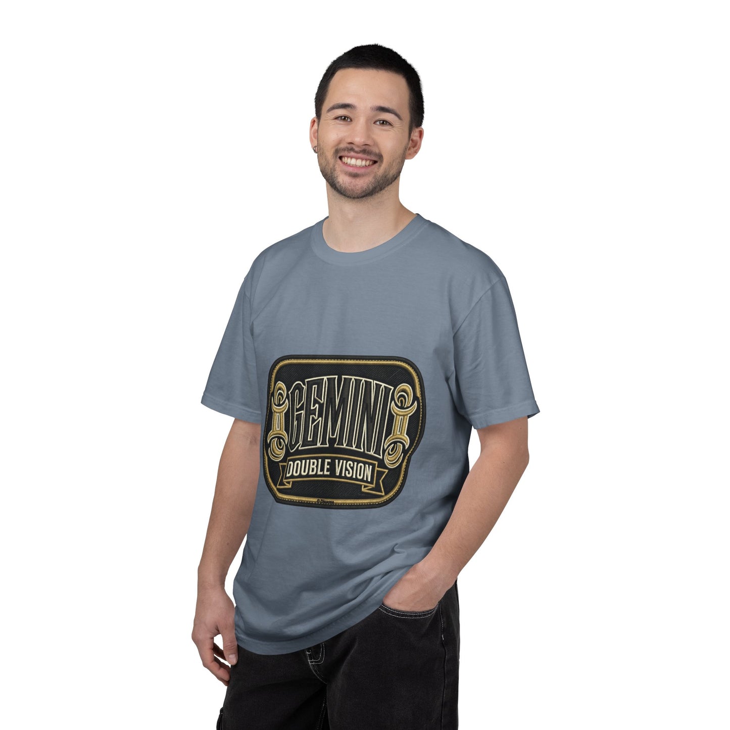 Gemini Double Vision T-Shirt — Zodiac Twin Graphic Tee