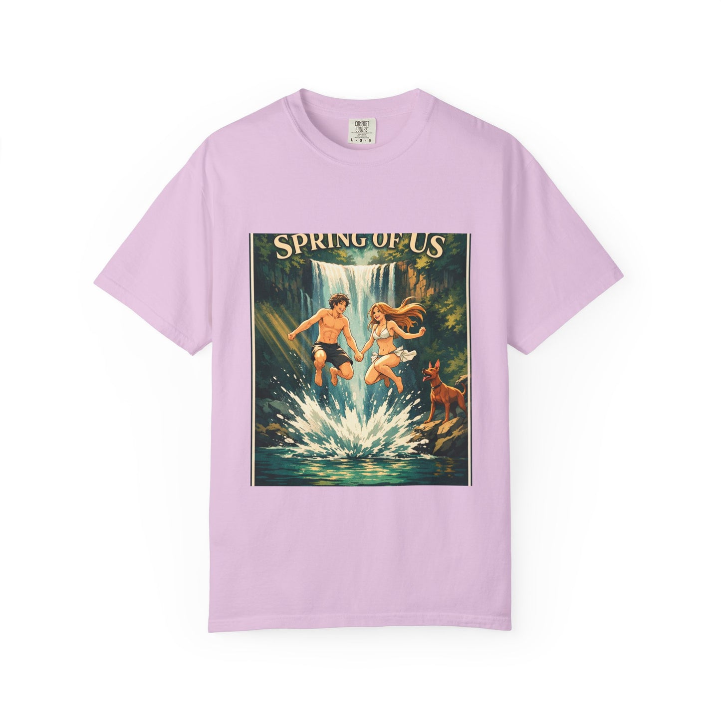 Vintage 'Spring of Us' Waterfall Graphic T-Shirt