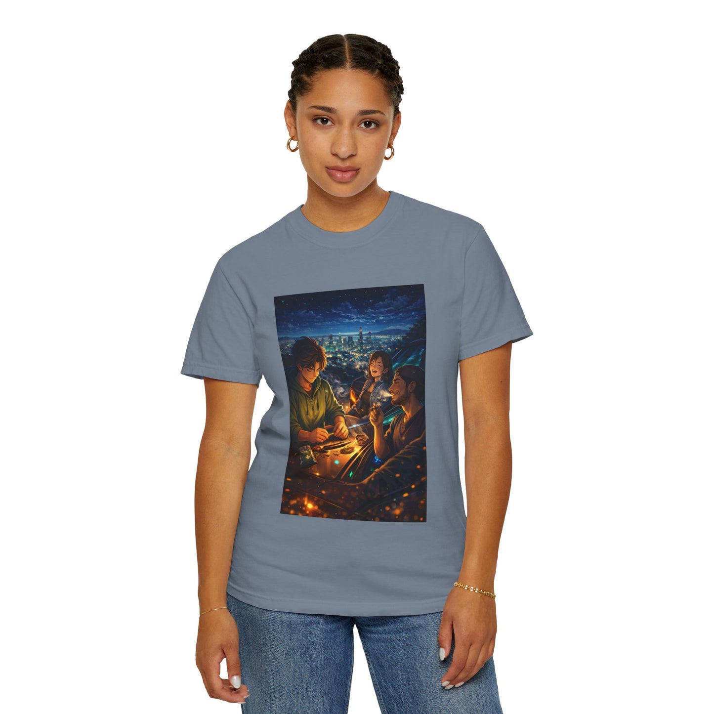 ROAD TRIP SMOKE SESSION-Unisex Garment-Dyed T-shirt
