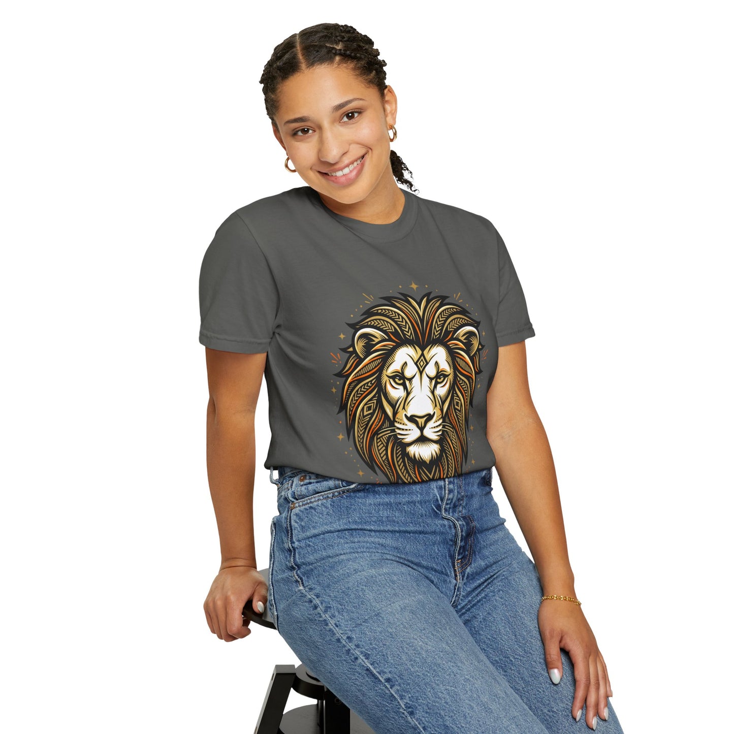 Leo Zodiac Lion T-Shirt — Bold Astrology Graphic Tee