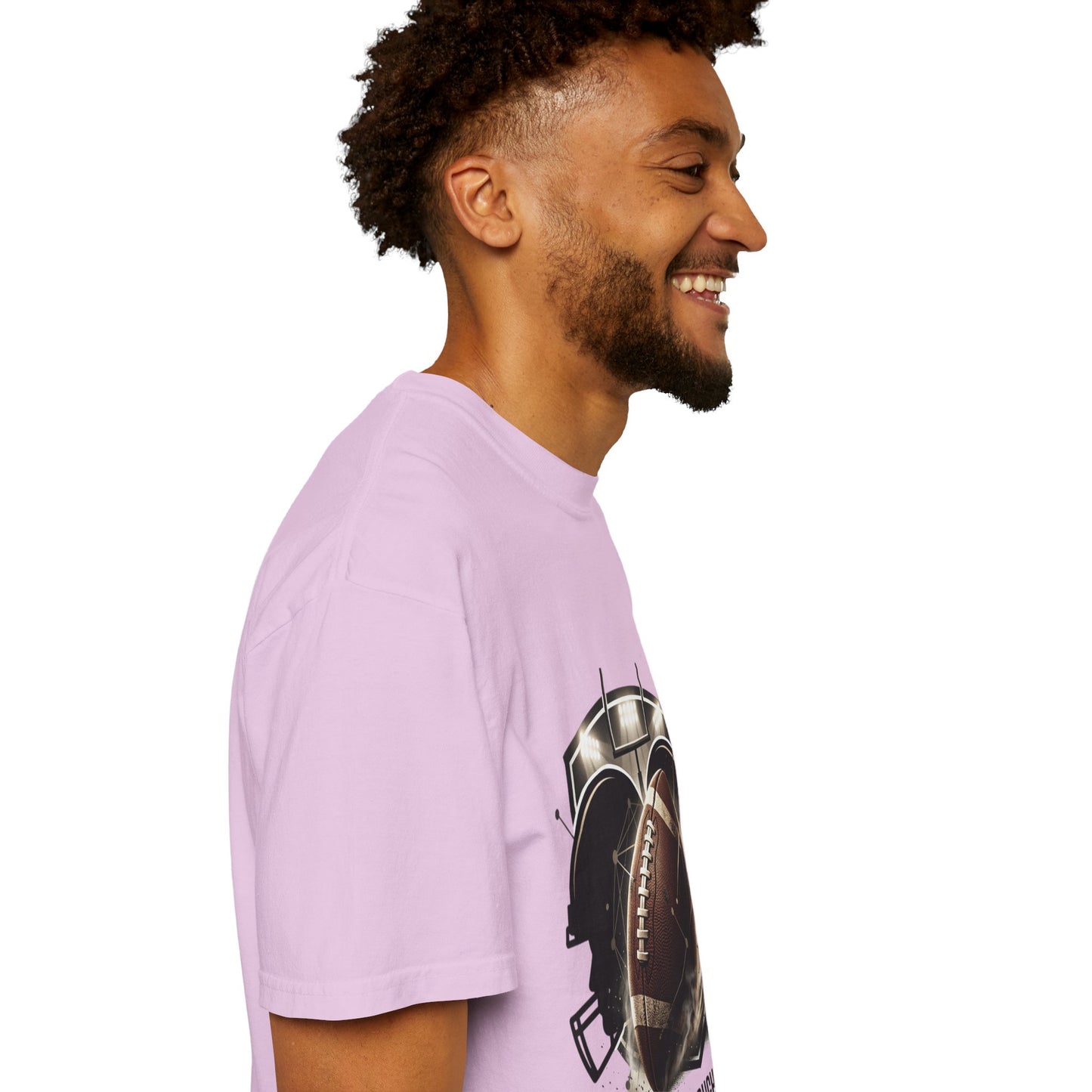 Football T-Shirt — "United Through the Game" Team Spirit Tee