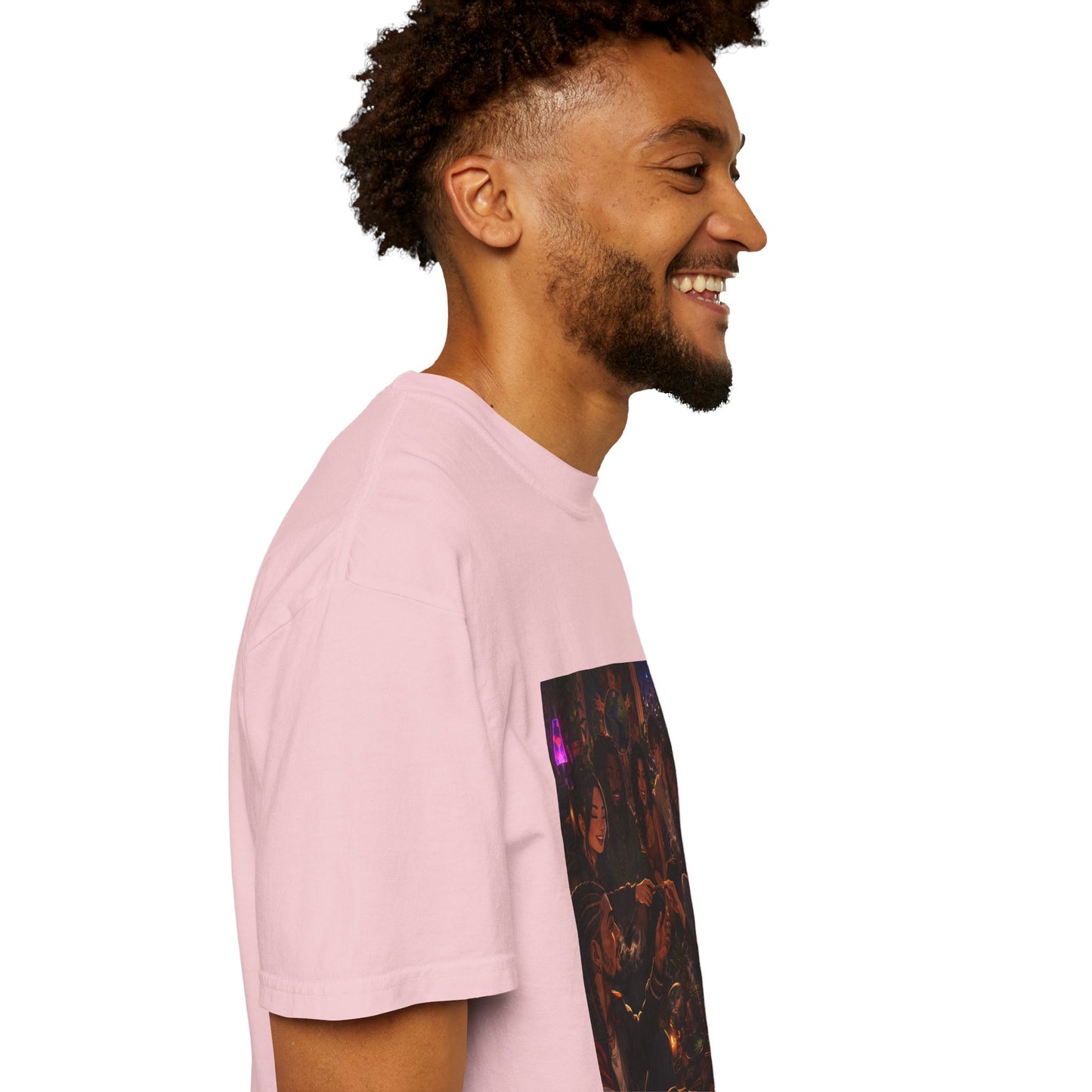 OUR MEMORIES - Vintage Night Party Scene T-Shirt