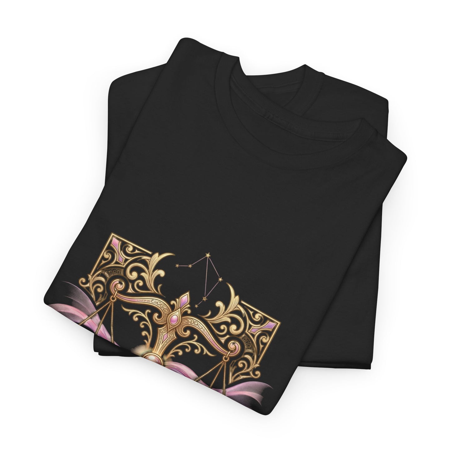 Libra Scales T‑Shirt — Zodiac Balance Is Power Tee