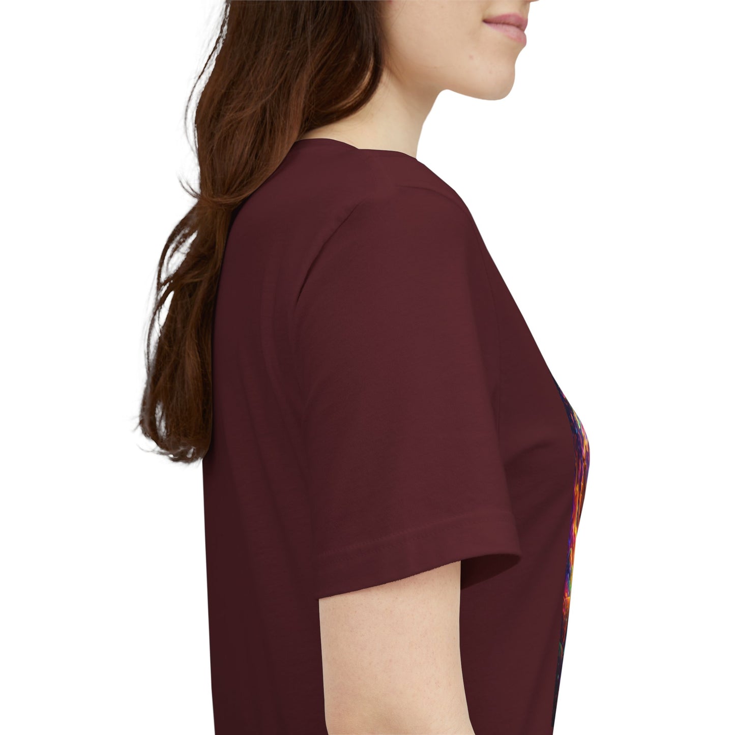 Psychedelic Session T-Shirt — Cosmic Portrait Graphic Tee