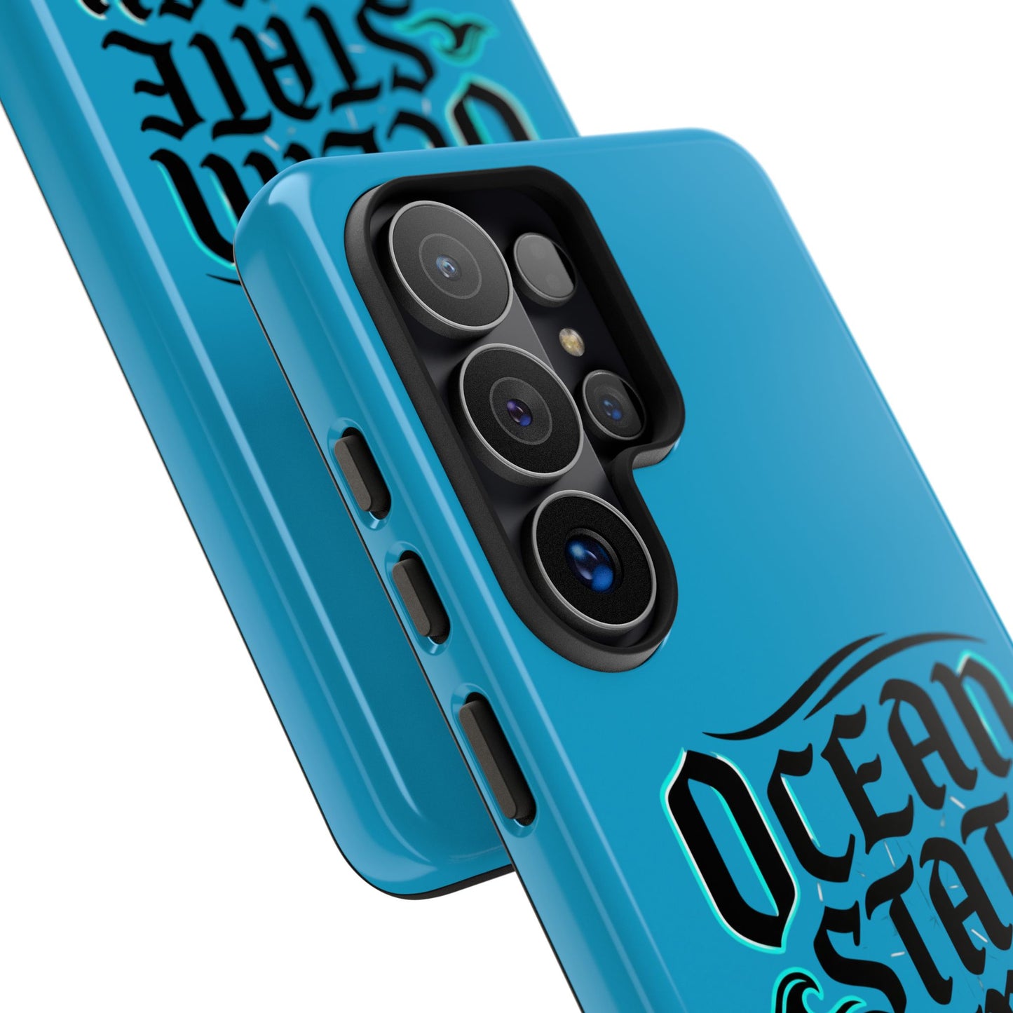 Ocean State Energy Phone Case — Tough Protective iPhone Cover with Nautical Script