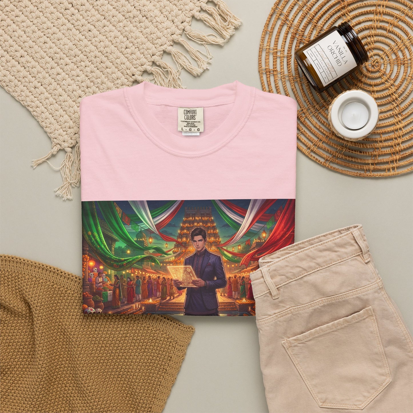 Mexican Festival Night T-Shirt — Cinematic Streets Graphic Tee