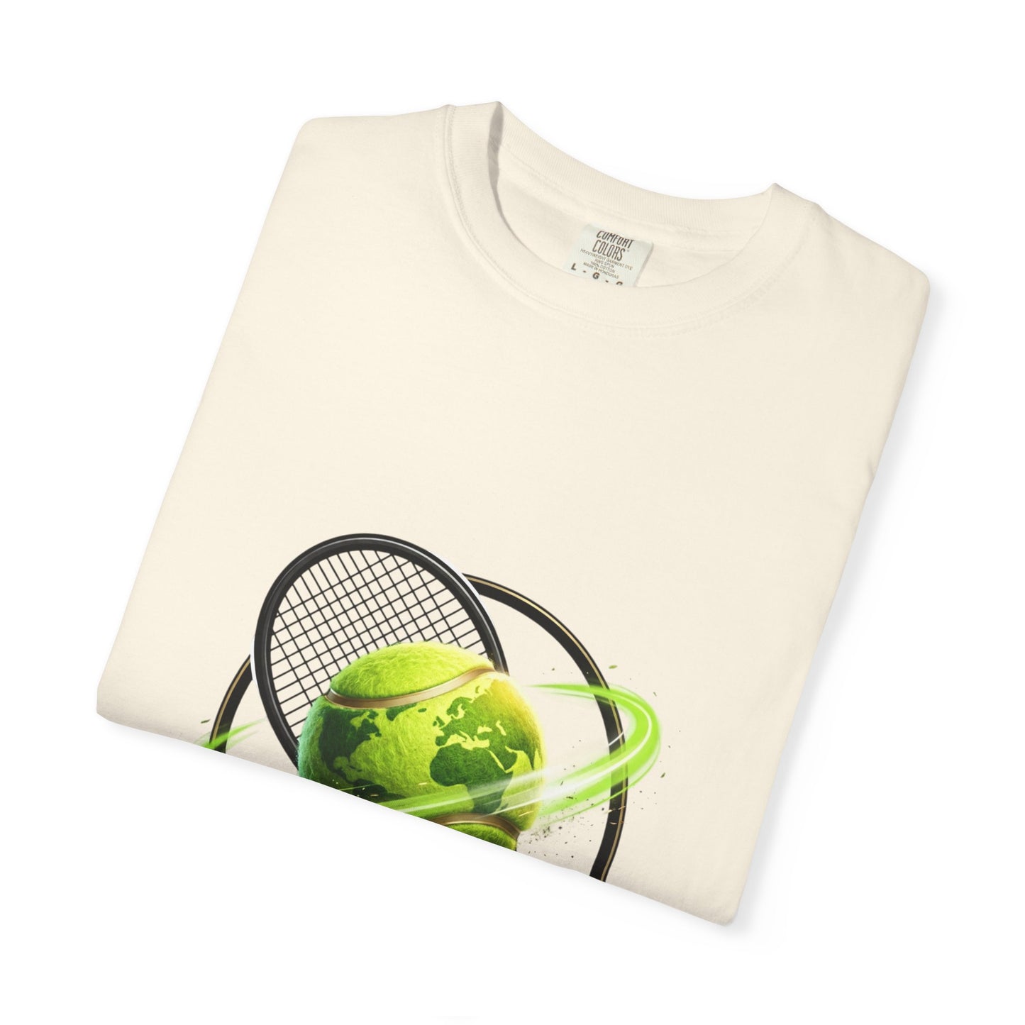 Tennis Globe T‑Shirt — "United Through the Game" Sports Tee