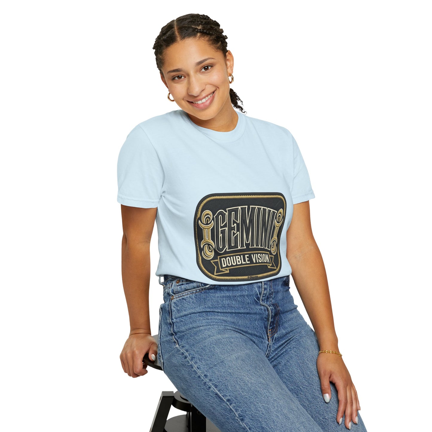 Gemini Double Vision T-Shirt — Zodiac Twin Graphic Tee