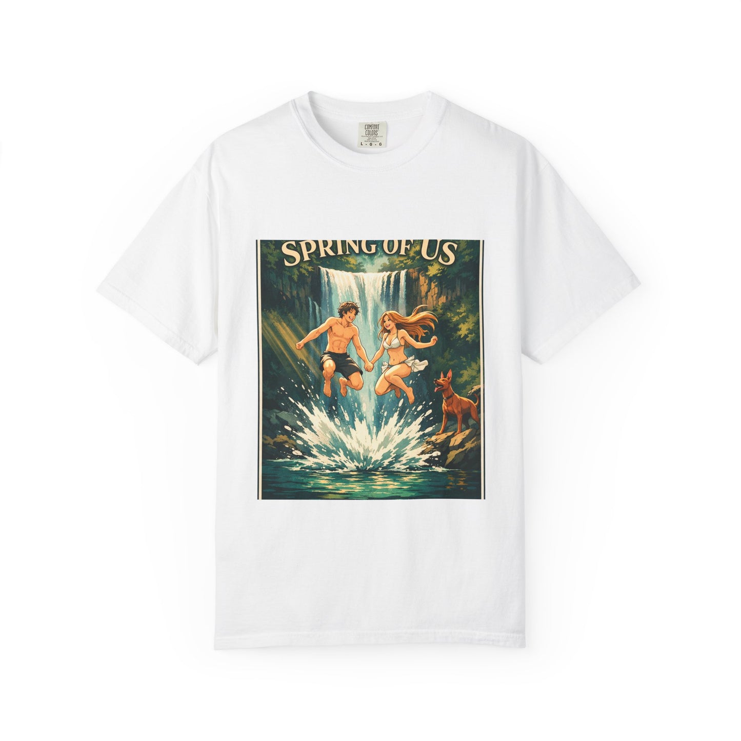 Vintage 'Spring of Us' Waterfall Graphic T-Shirt