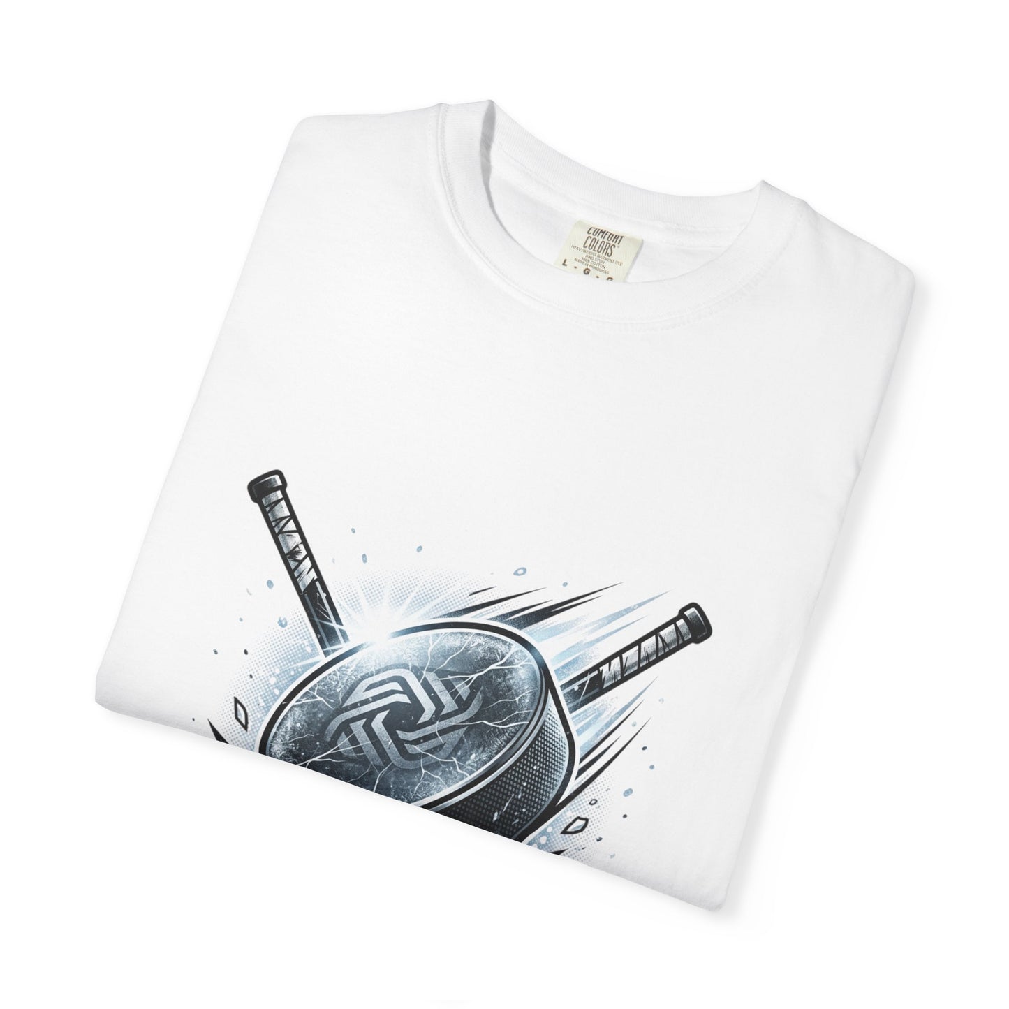 Hockey Graphic Tee — "United Through the Game" Team Spirit T-Shirt