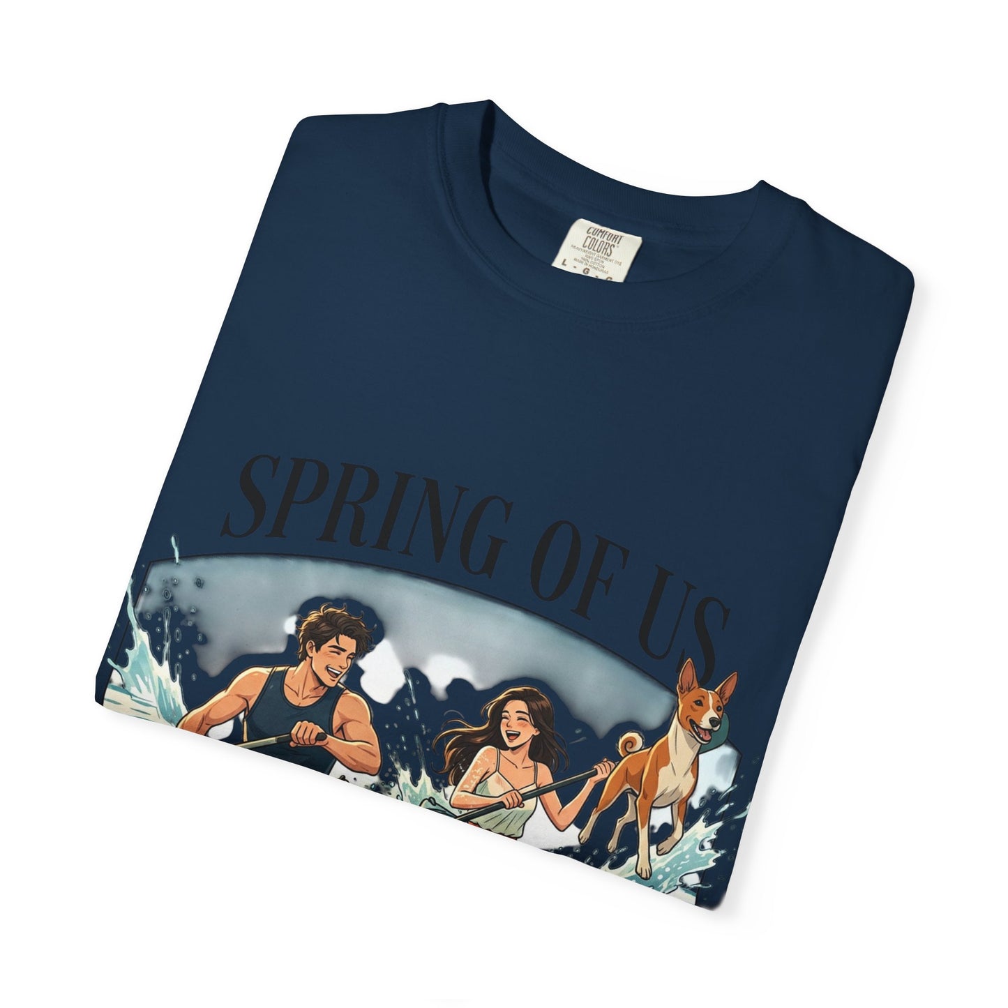 Spring of Us Kayaking T-Shirt — Retro Outdoor Adventure Tee
