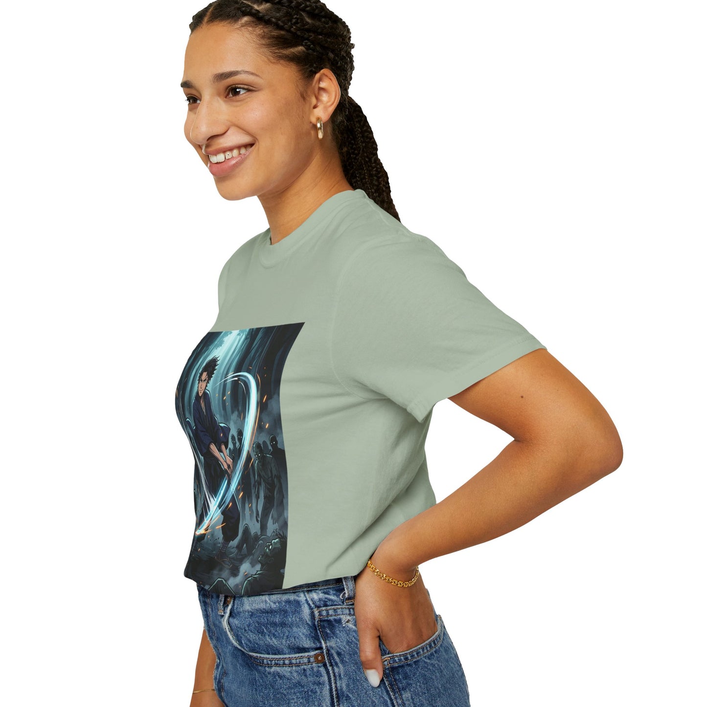 Mage Battlemage T‑Shirt — Fantasy Wizard Magic Sword Illustration Tee