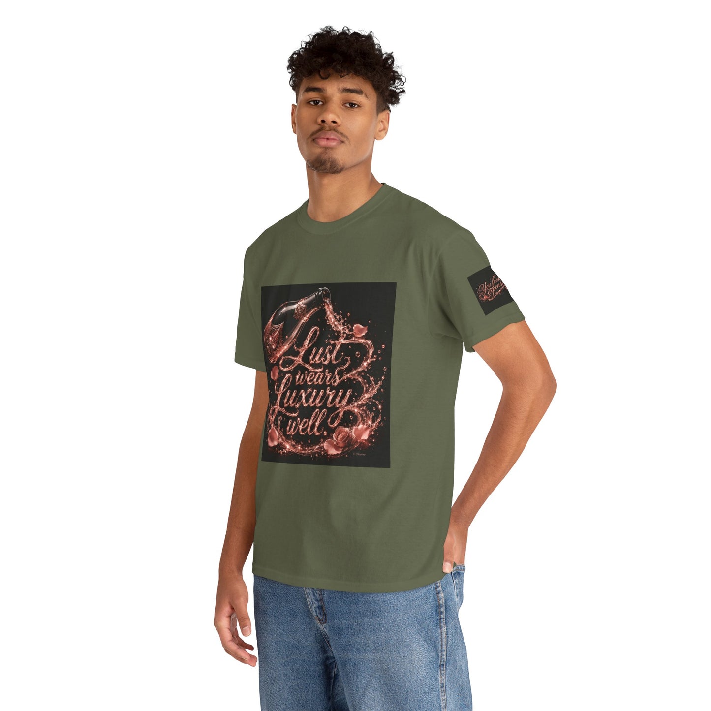 Lust Treats Luxury Well T-Shirt – Vintage Script Graphic Tee