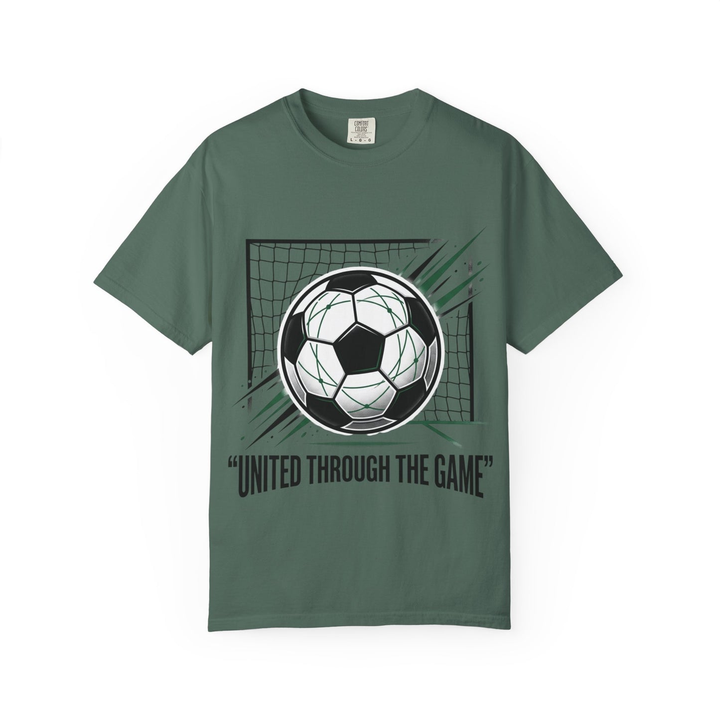 Soccer Graphic T-Shirt — "United Through The Game"