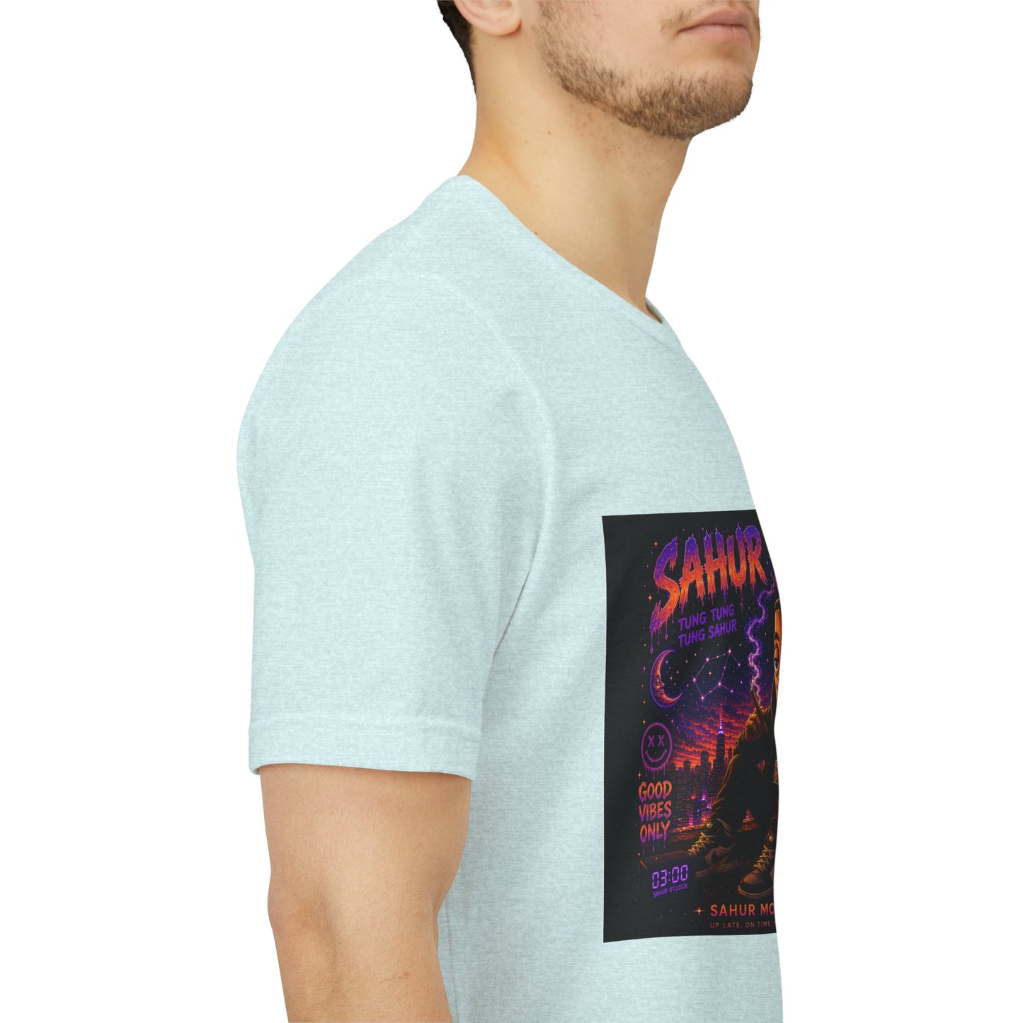 Tung Tung Tung Sahur SOLO Night Smoke DOLO Tee — Urban Chill Cartoon Design