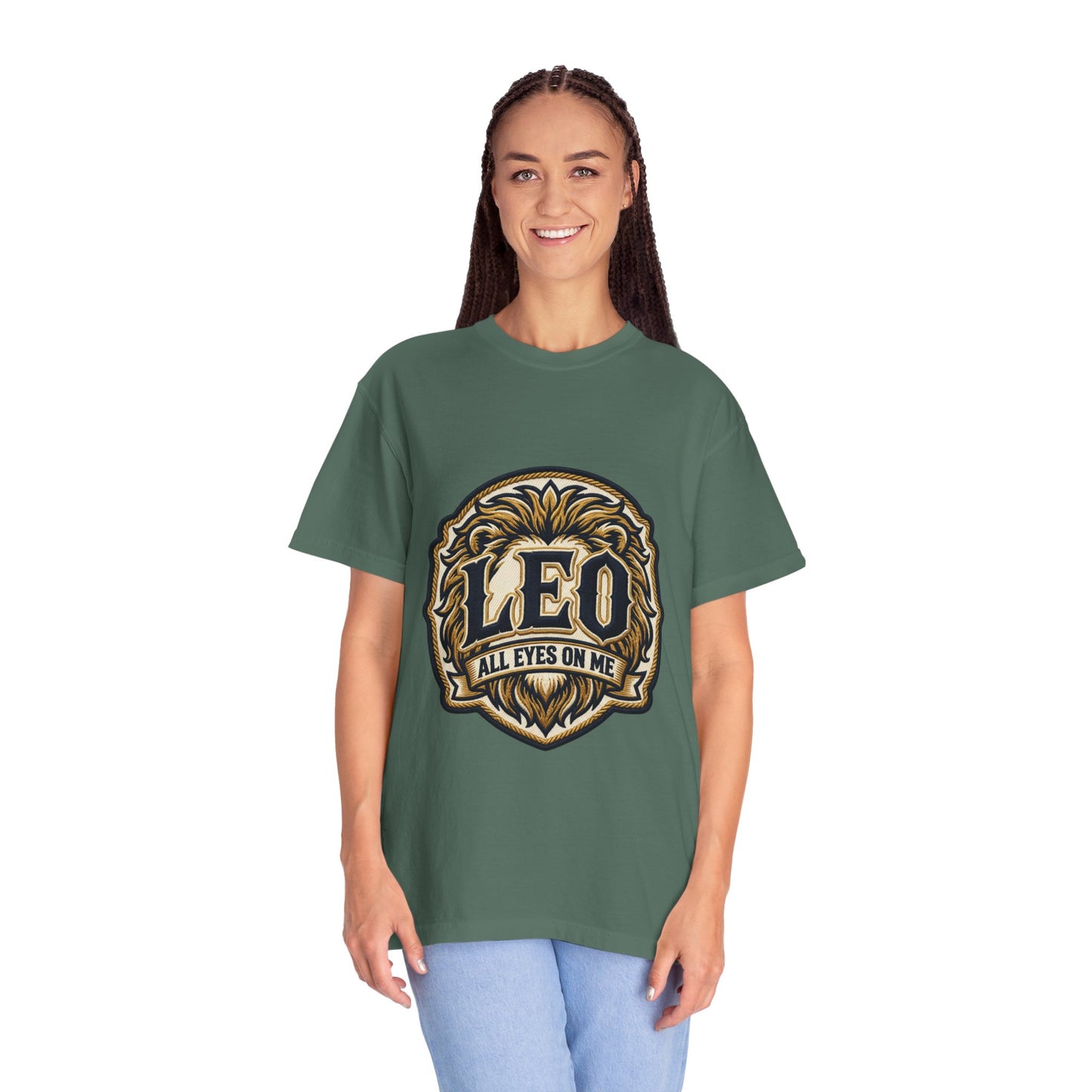 Leo 'All Eyes On Me' Zodiac T-Shirt — Bold Lion Astrology Tee