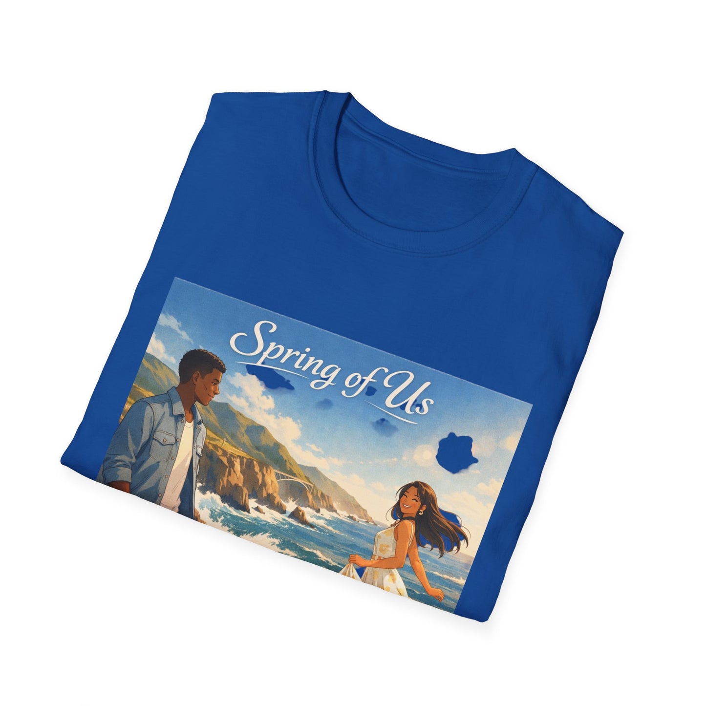 Spring of Us T-Shirt — Romantic Coastal Illustration Tee