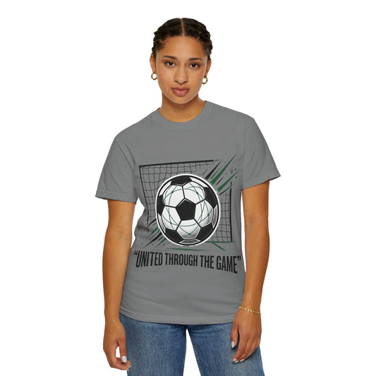 Soccer Graphic T-Shirt — "United Through The Game"
