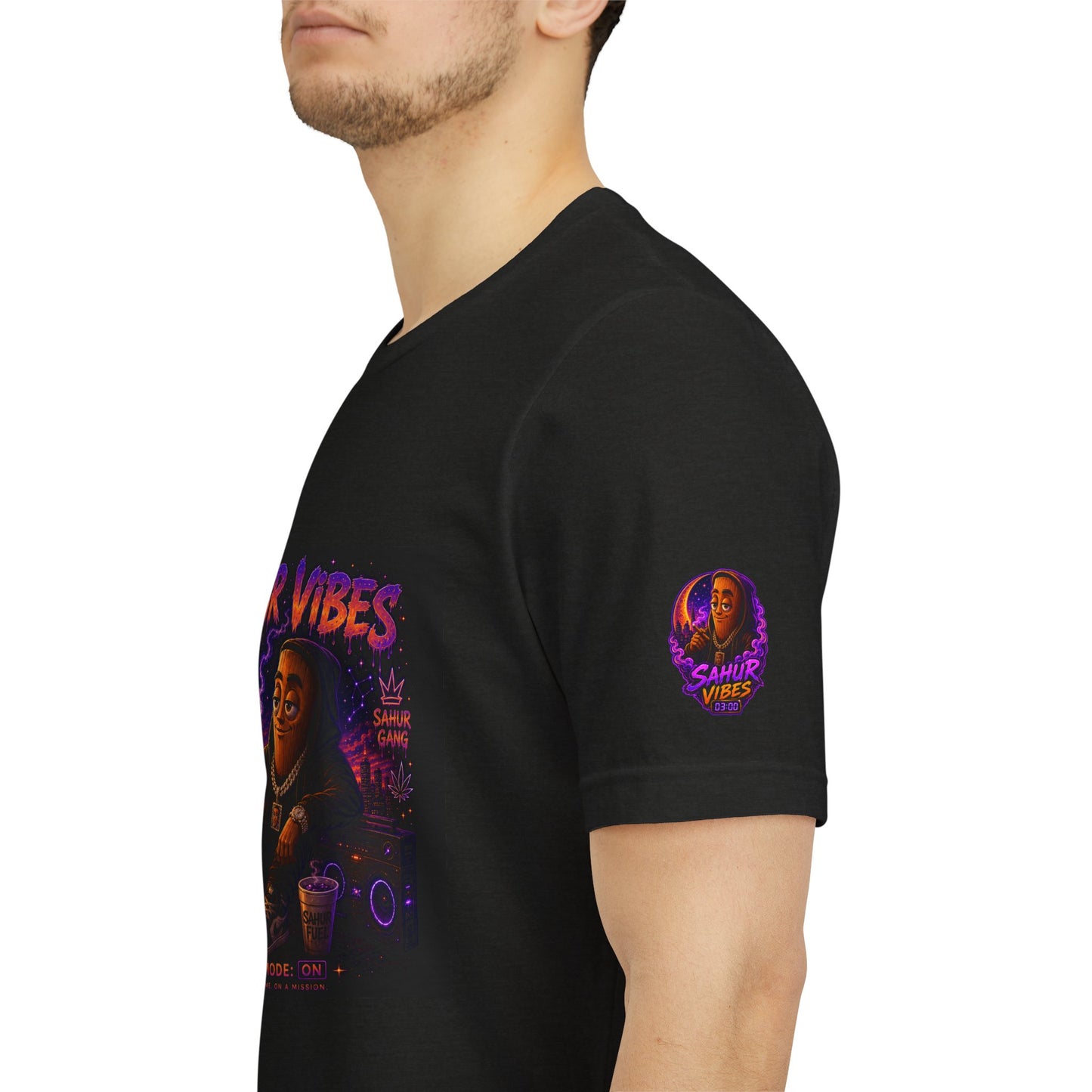Tung Tung Tung Sahur SOLO Night Smoke DOLO Tee — Urban Chill Cartoon Design
