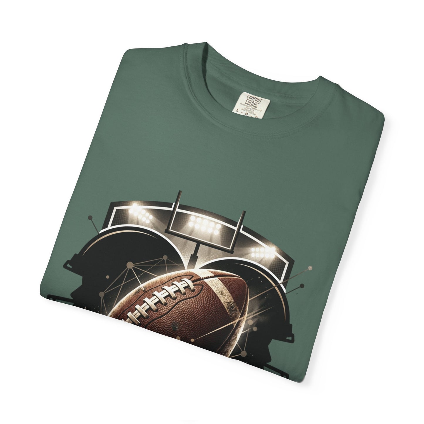 Football T-Shirt — "United Through the Game" Team Spirit Tee