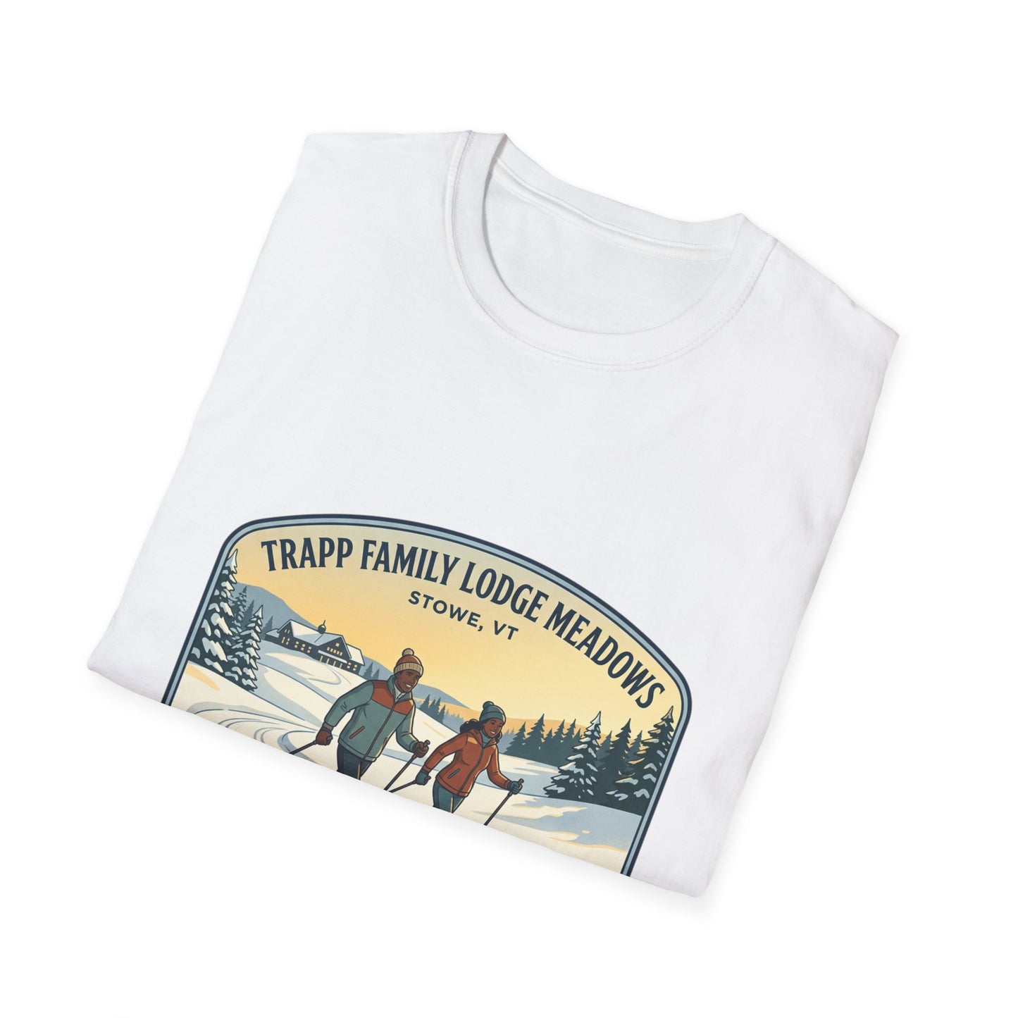 Trapp Family Lodge Meadows Skiing T-Shirt