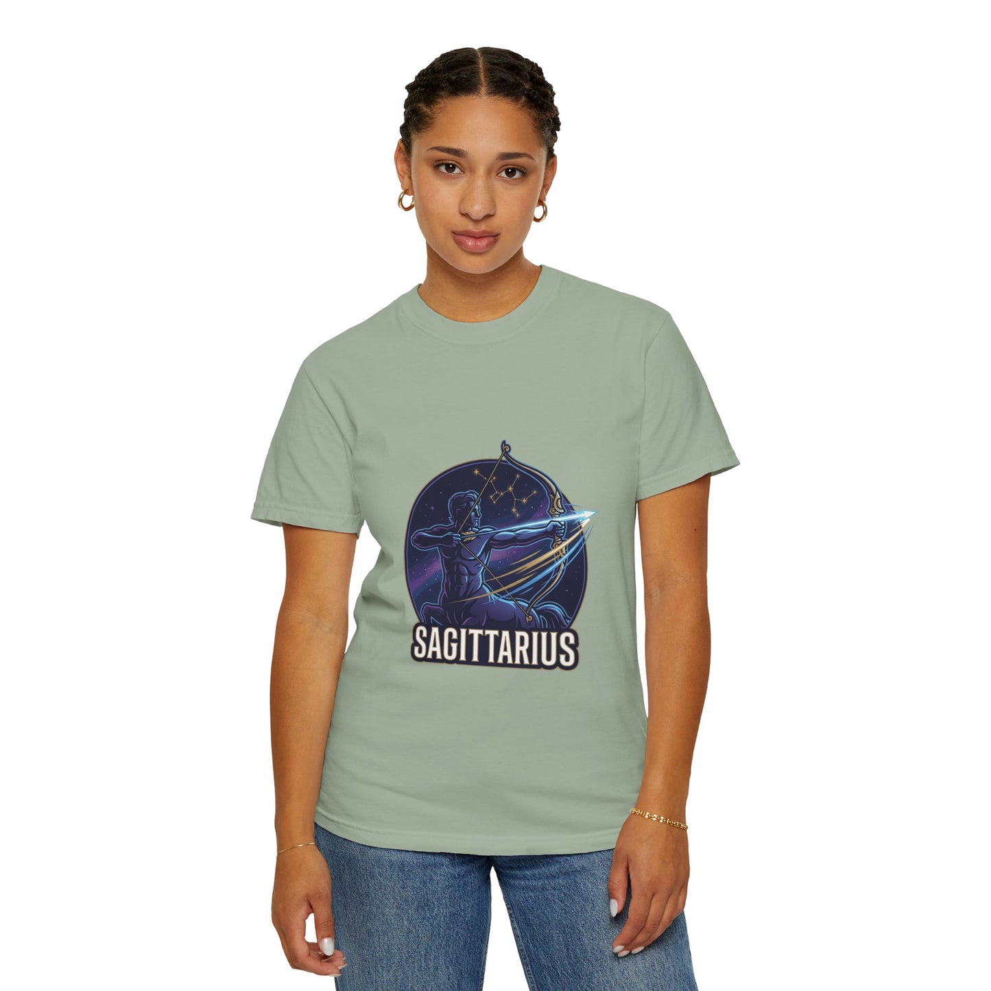 Sagittarius Archer Zodiac T‑Shirt — Astrology Constellation Graphic Tee