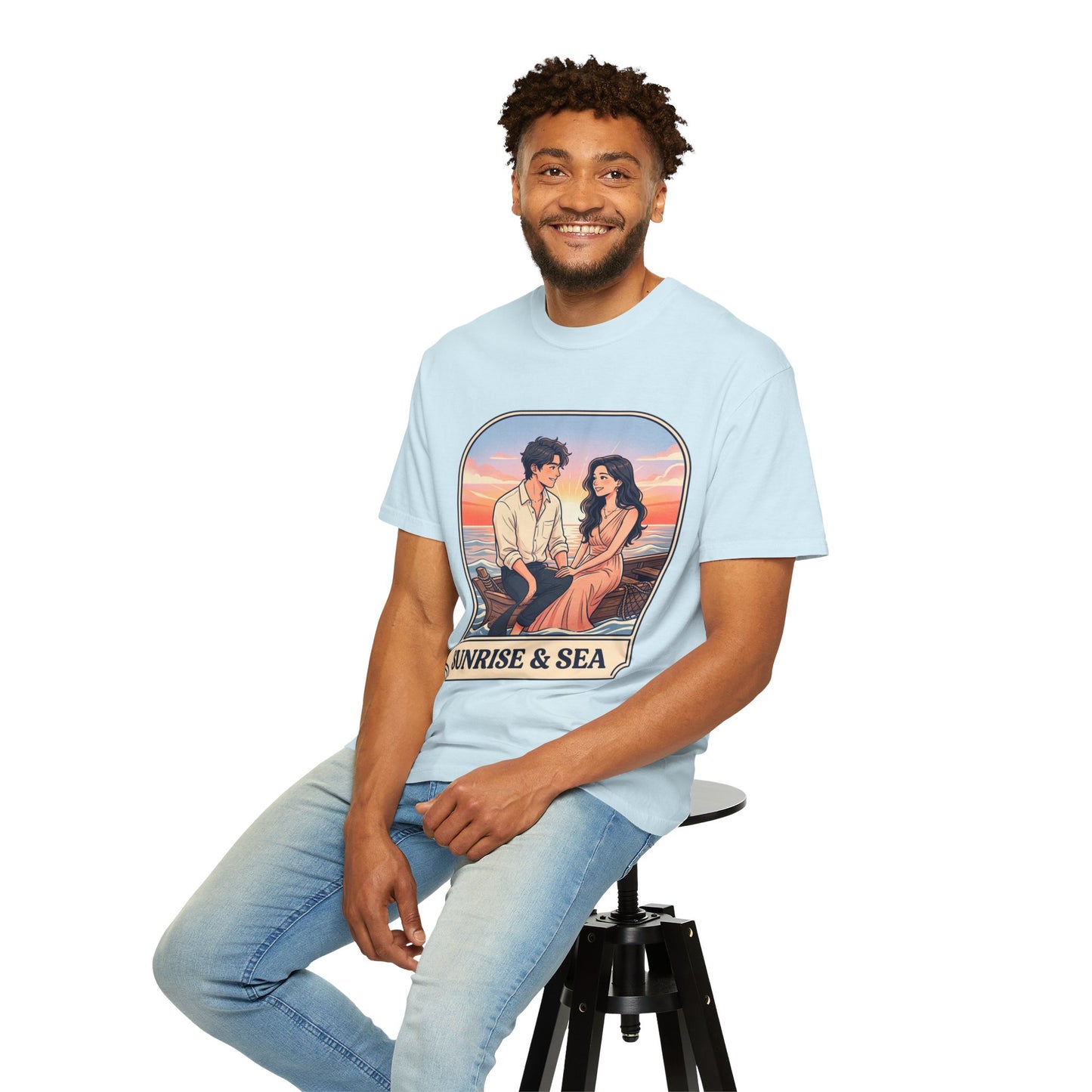 Sunrise & Sea Romantic Beach T-Shirt