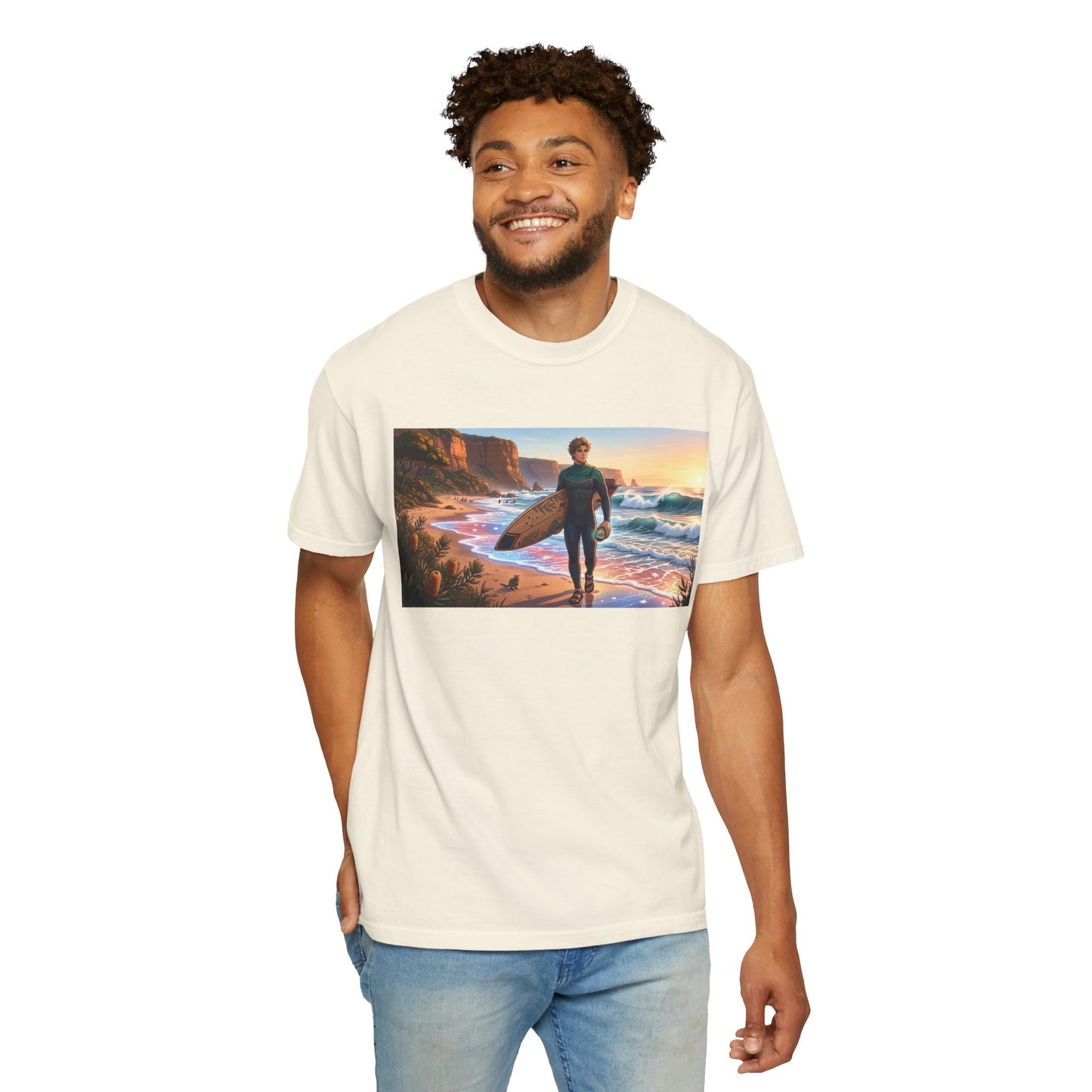 Surfer at Sunset T-Shirt