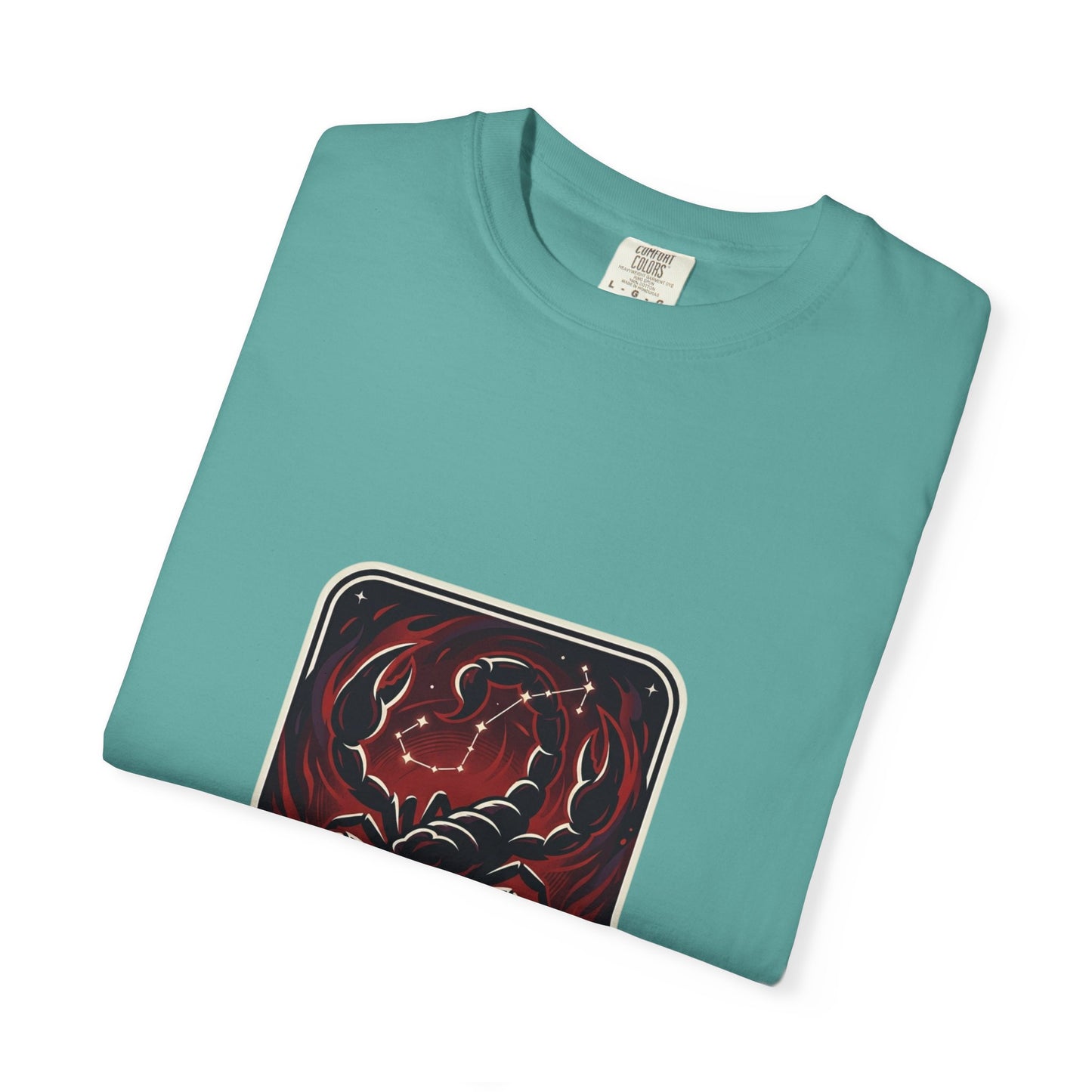 Scorpio Zodiac T-Shirt — Bold Red Scorpion Astrological Tee