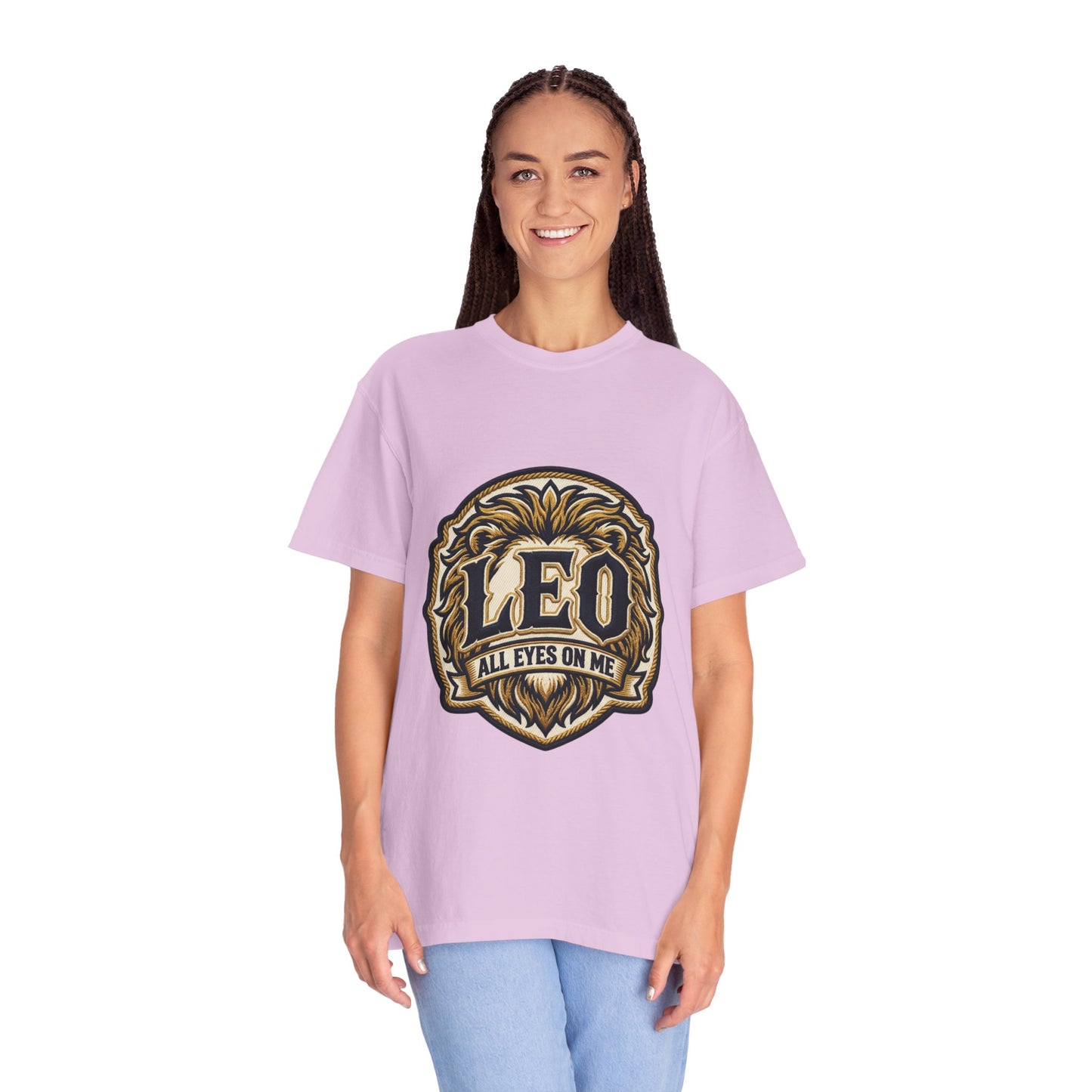 Leo 'All Eyes On Me' Zodiac T-Shirt — Bold Lion Astrology Tee