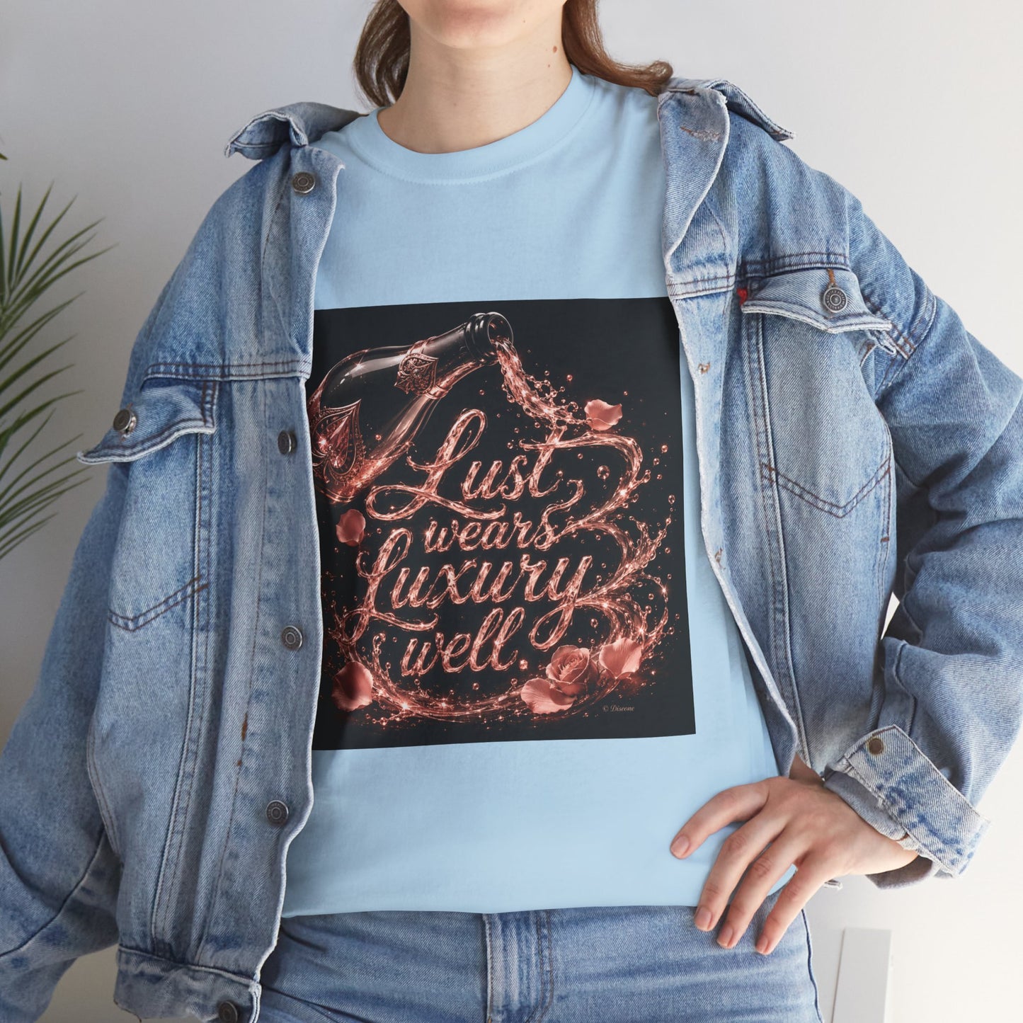 Lust Treats Luxury Well T-Shirt – Vintage Script Graphic Tee