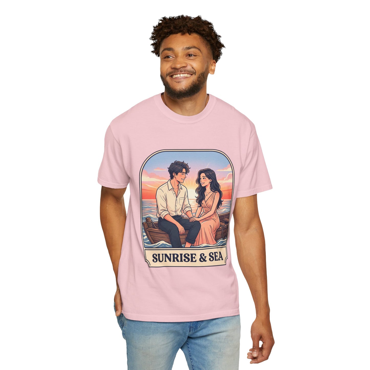 Sunrise & Sea Romantic Beach T-Shirt
