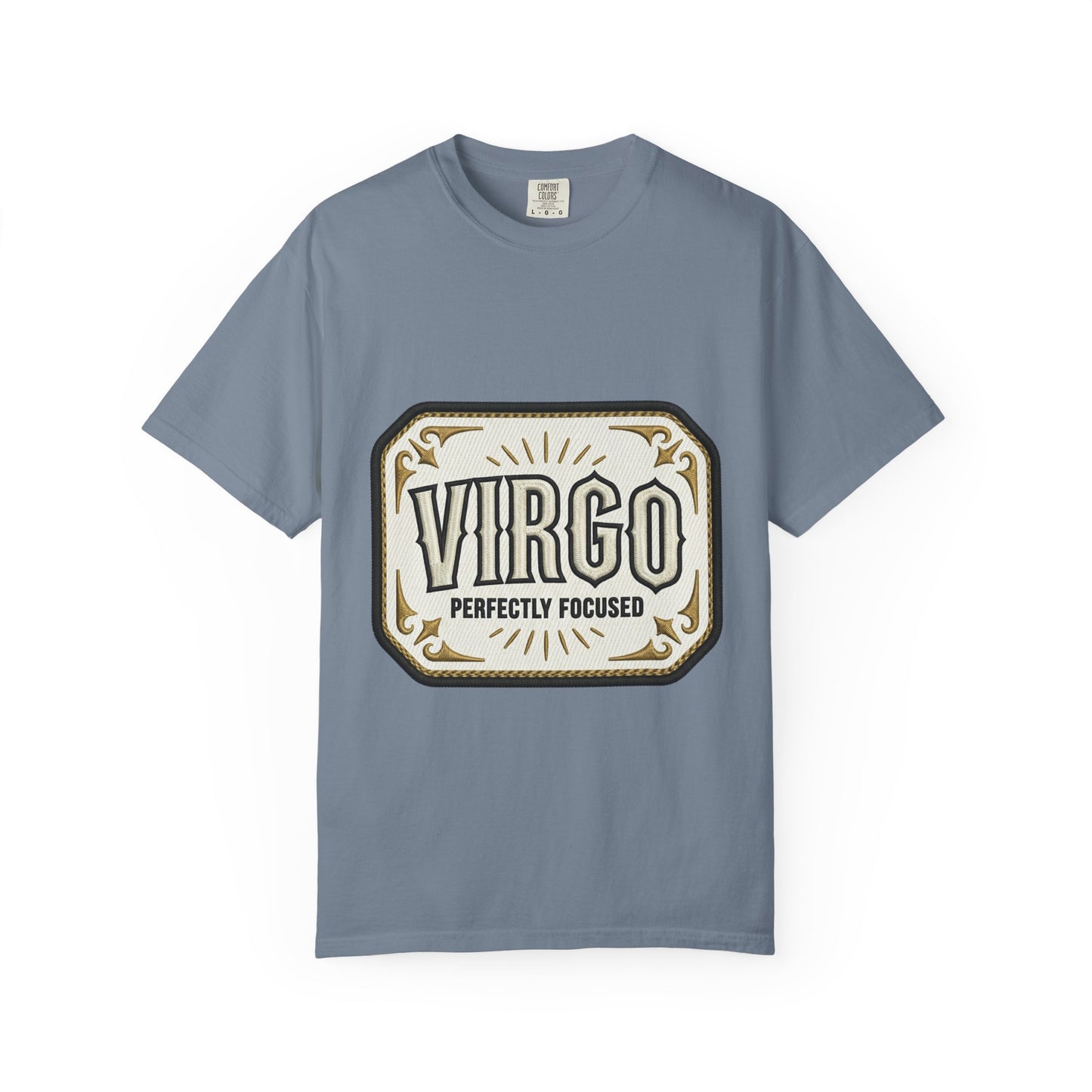 Virgo "Perfectly Focused" Zodiac T-Shirt — Vintage Astrology Tee