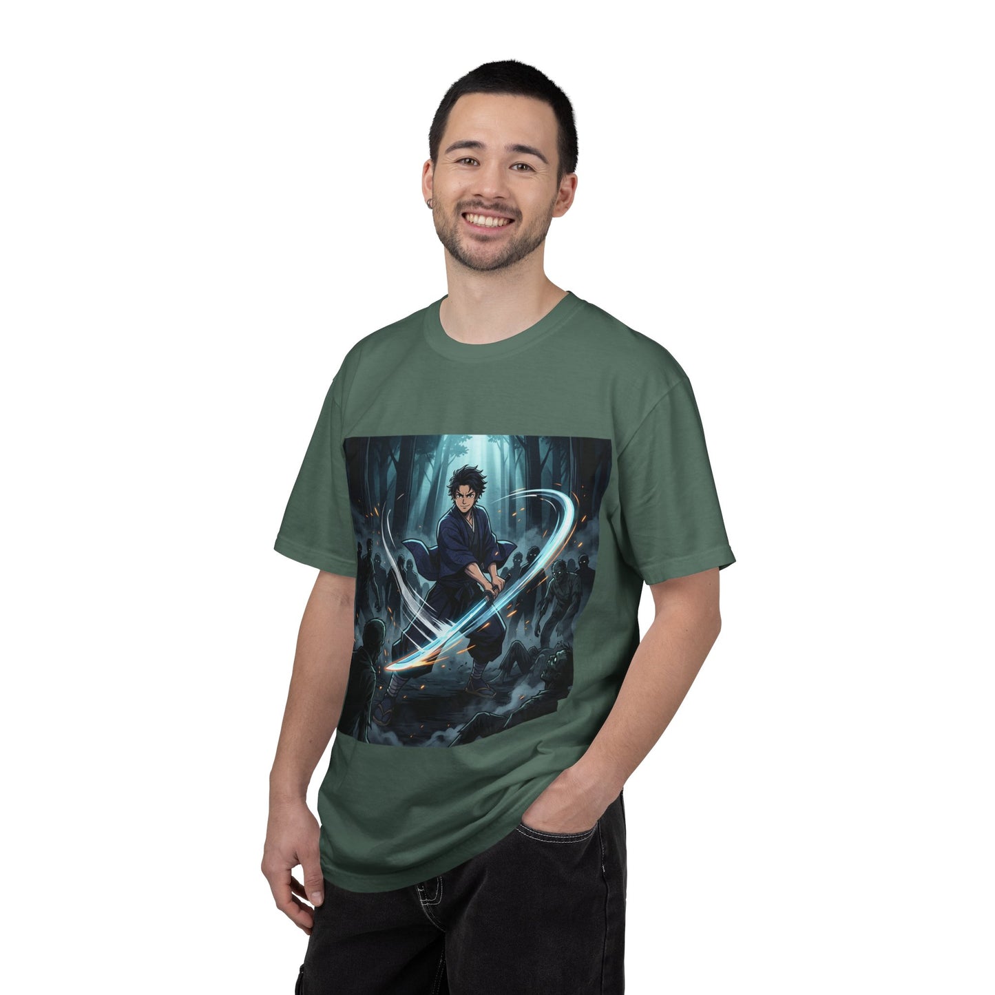 Mage Battlemage T‑Shirt — Fantasy Wizard Magic Sword Illustration Tee