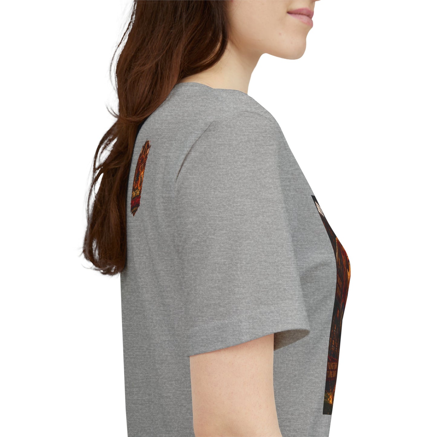 Tung Tung Tung Sahur Soccer Kick Firestorm Graphic Tee — ‘Goal’ Animated Kick Design