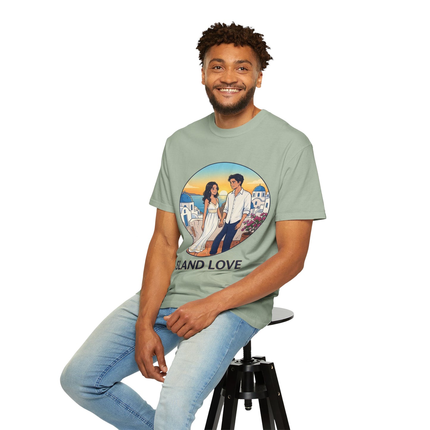 Island Love T-Shirt — Romantic Couples Vacation Tee