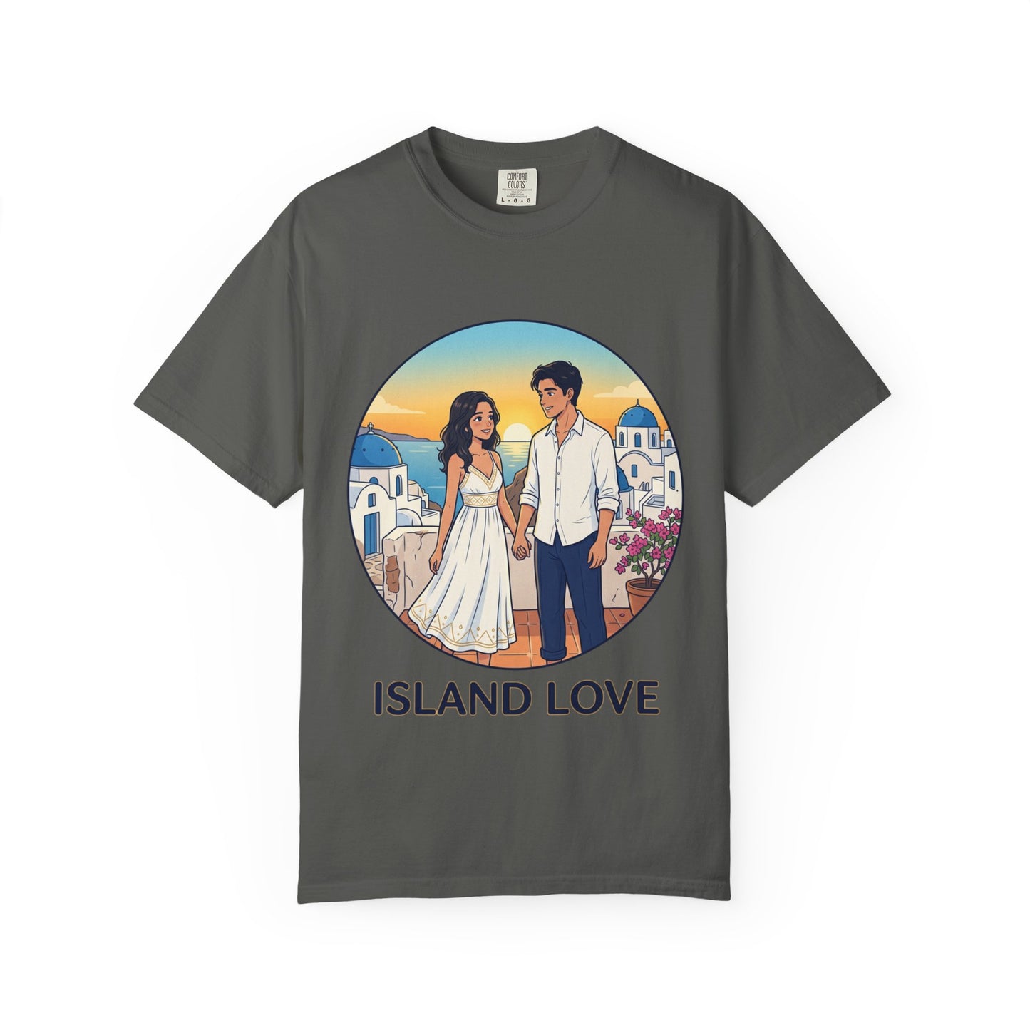 Island Love T-Shirt — Romantic Couples Vacation Tee