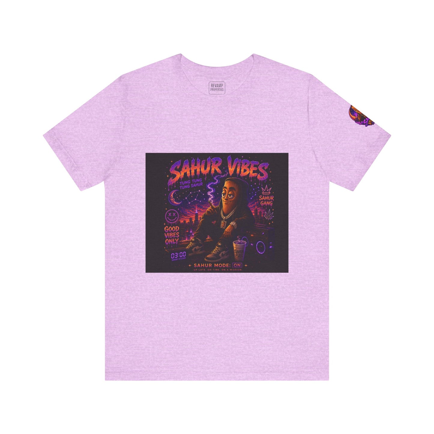 Tung Tung Tung Sahur SOLO Night Smoke DOLO Tee — Urban Chill Cartoon Design