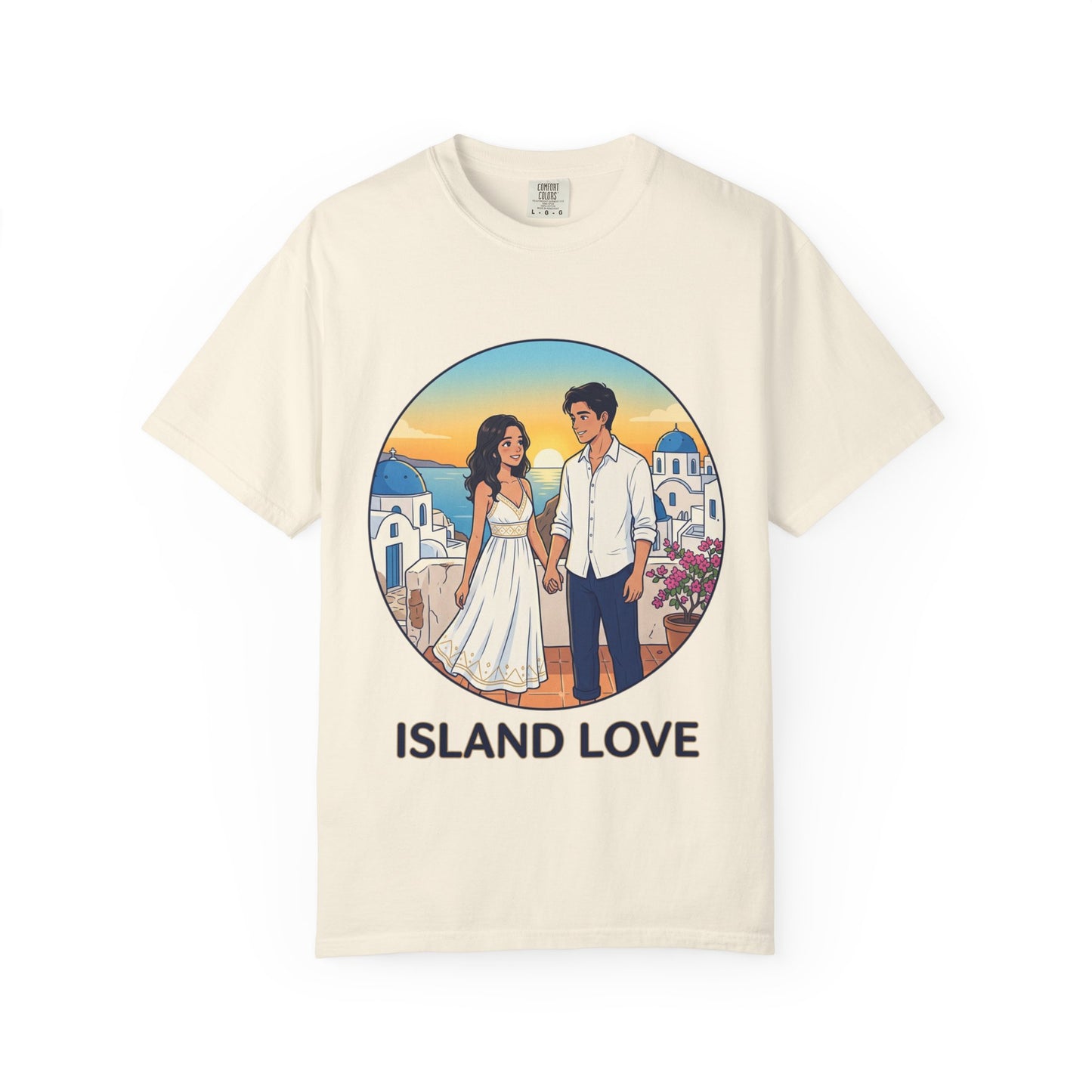 Island Love T-Shirt — Romantic Couples Vacation Tee