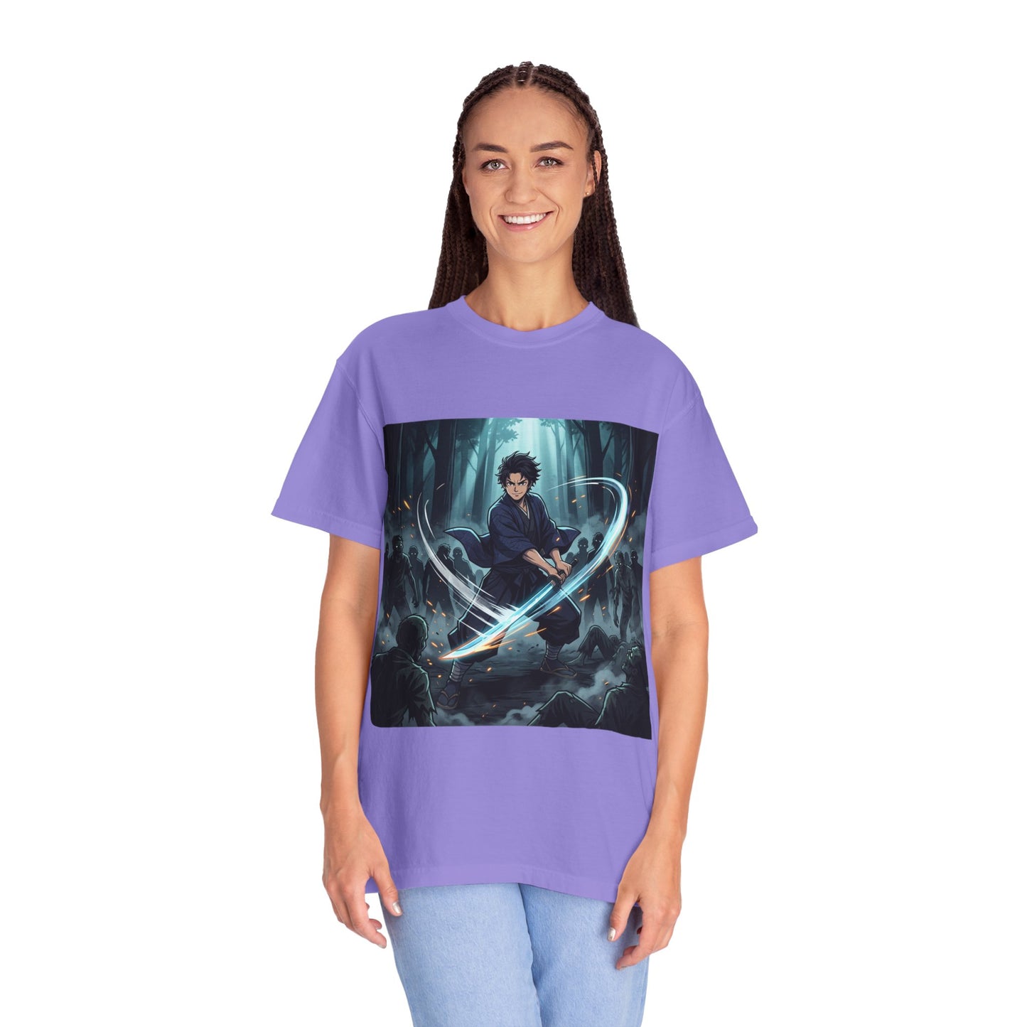 Mage Battlemage T‑Shirt — Fantasy Wizard Magic Sword Illustration Tee