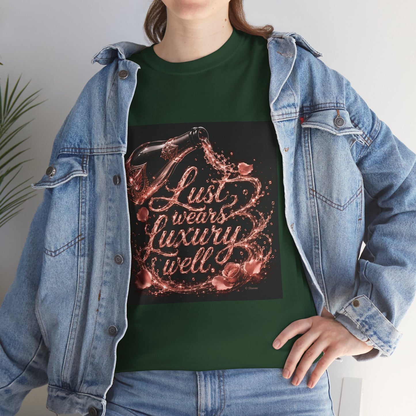 Lust Treats Luxury Well T-Shirt – Vintage Script Graphic Tee