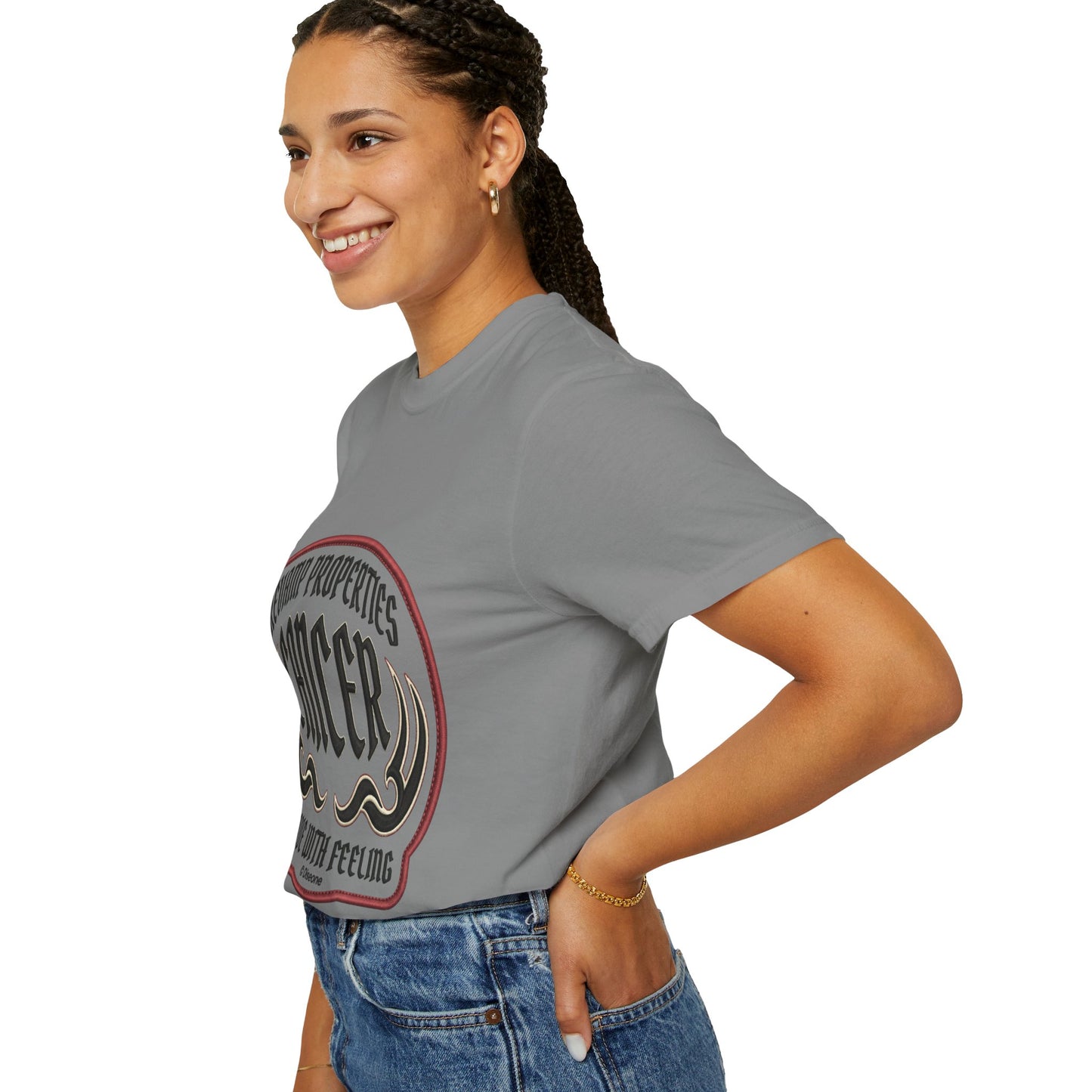 Cancer Zodiac T-Shirt — 'Move With Feeling' Astrology Tee