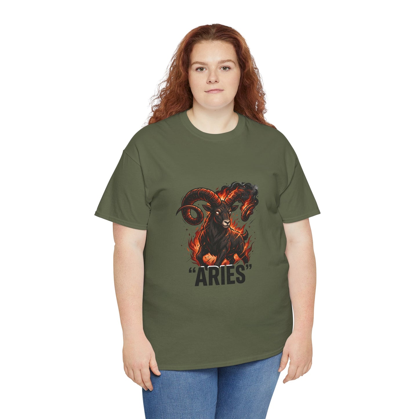 Aries Flame Ram T‑Shirt