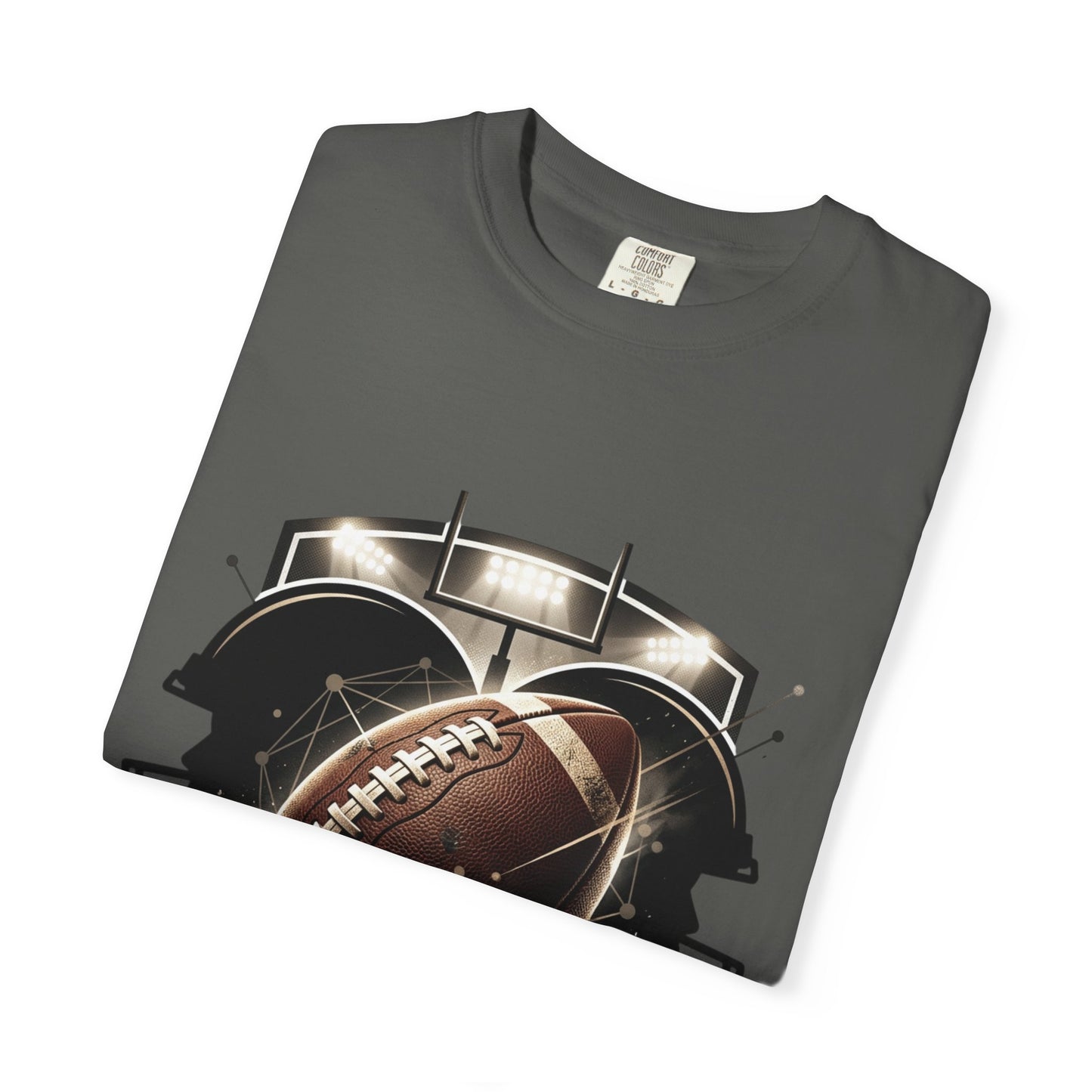Football T-Shirt — "United Through the Game" Team Spirit Tee