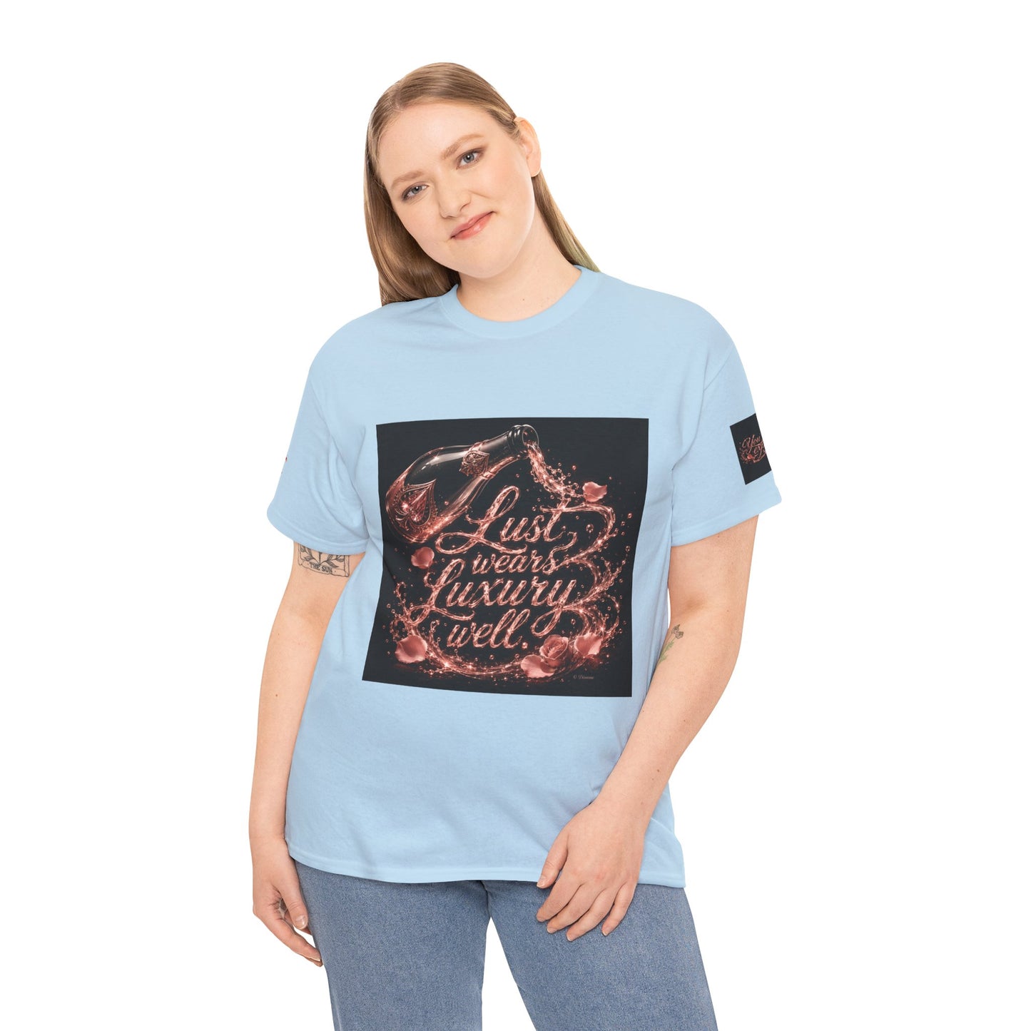 Lust Treats Luxury Well T-Shirt – Vintage Script Graphic Tee