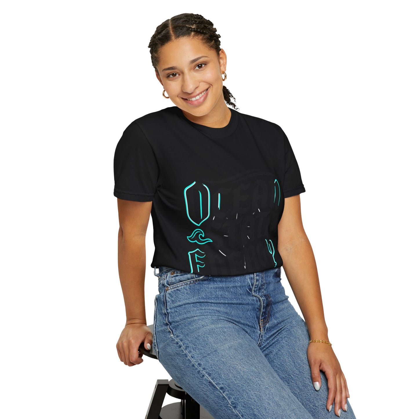 Ocean State Energy T-Shirt — Nautical Script Graphic Tee