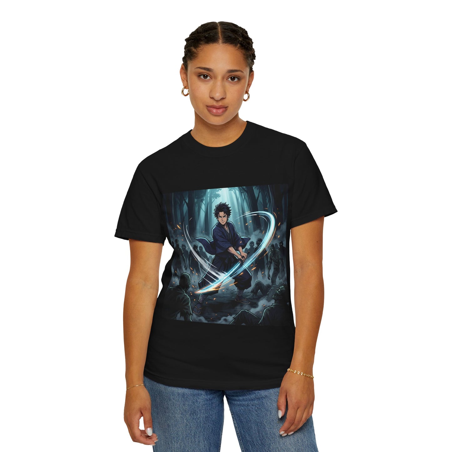 Mage Battlemage T‑Shirt — Fantasy Wizard Magic Sword Illustration Tee