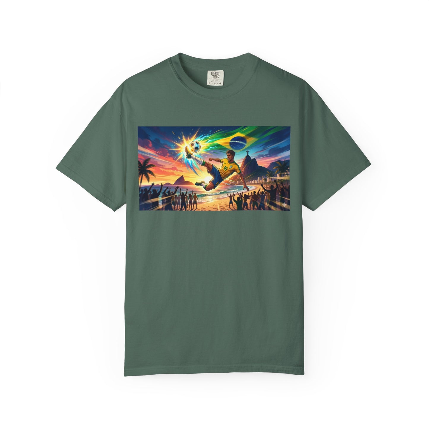 Brazil — Energy + Football Graphic T-Shirt